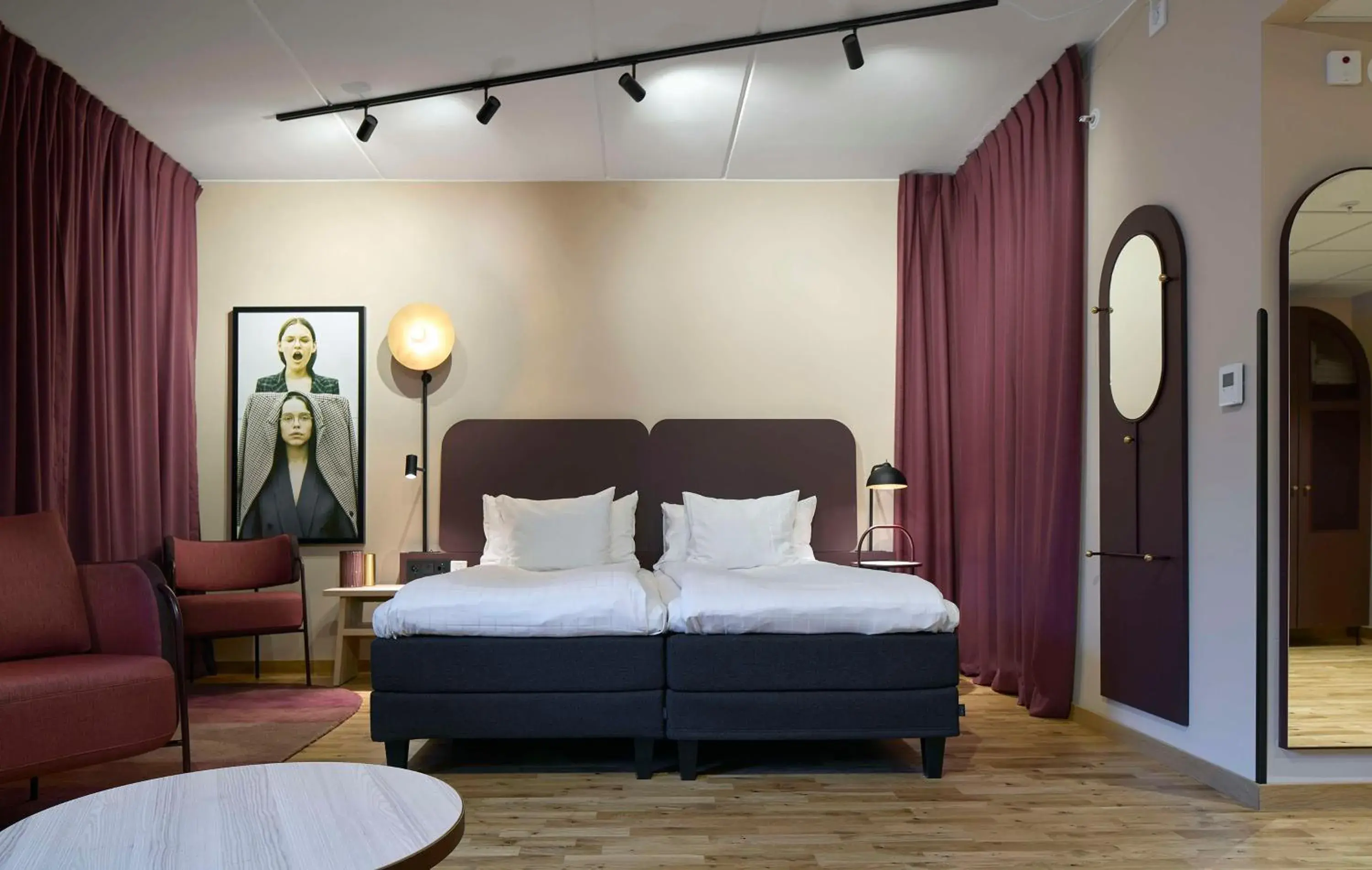 Bedroom, Bed in Scandic Kiruna Bedroom, Bed in Scandic Kiruna