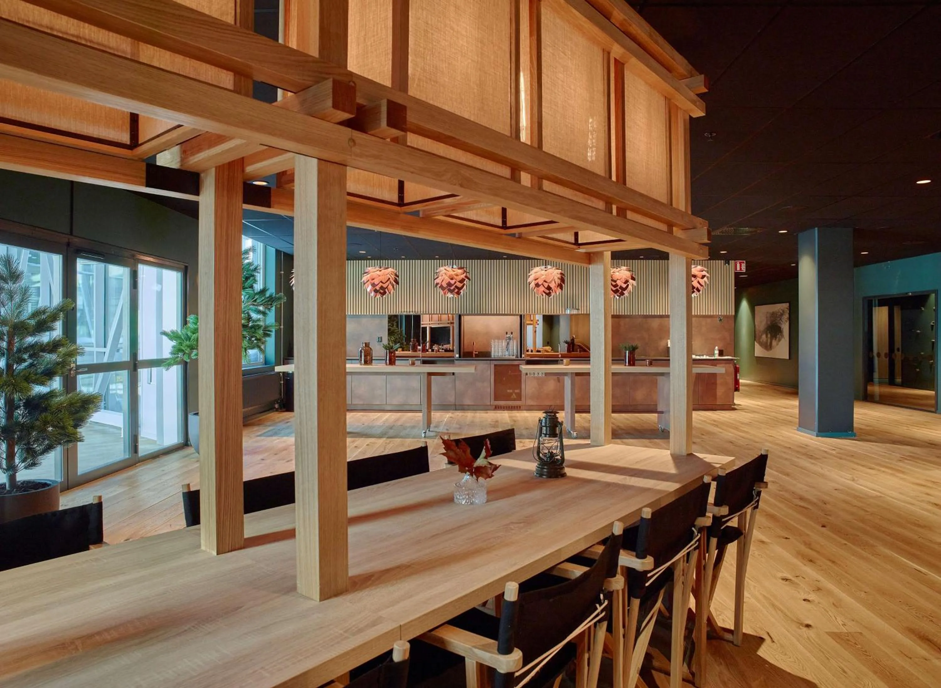 Seating area in Scandic Kiruna