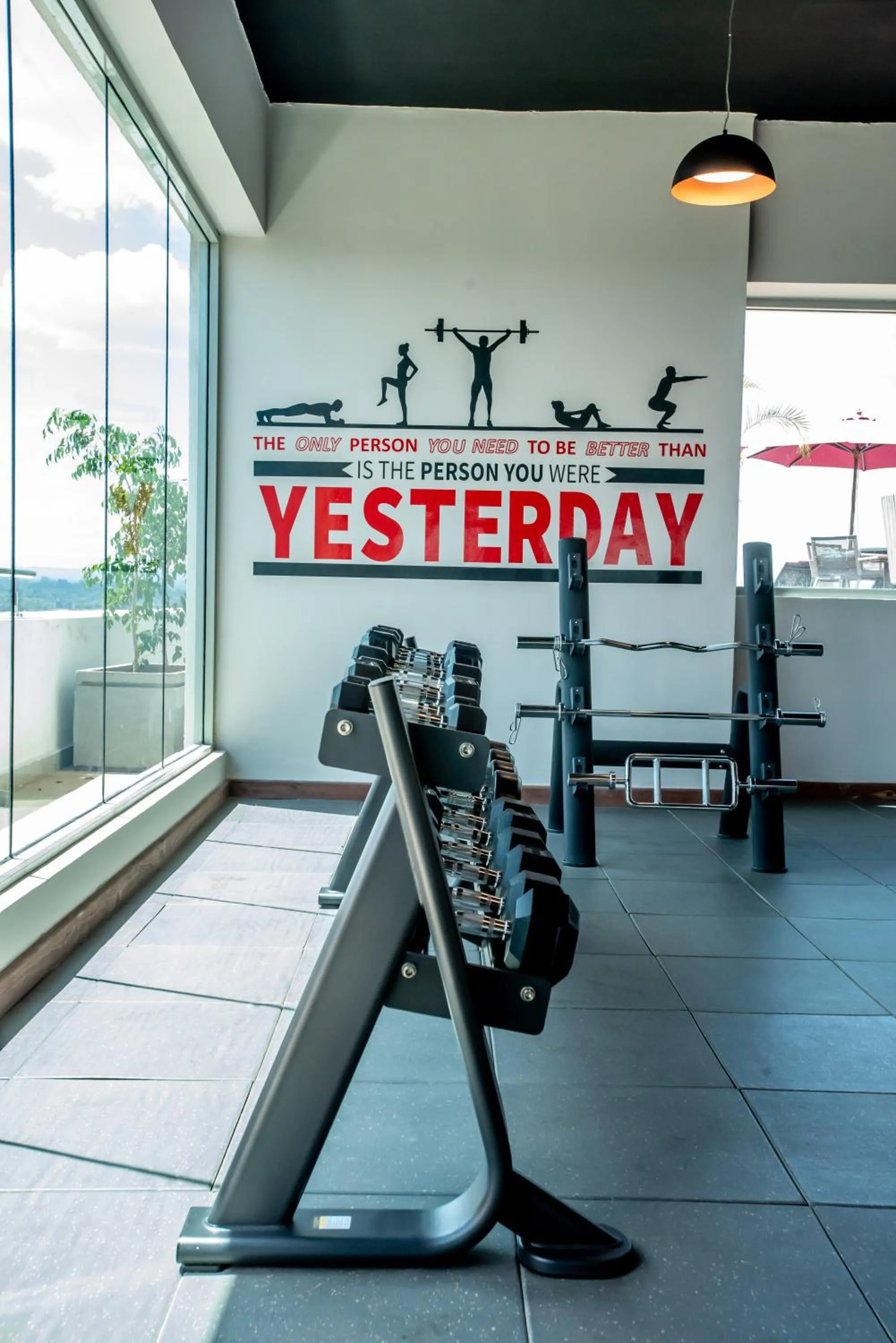 Fitness centre/facilities in Skynest Residences by CityBlue, Nairobi Westlands