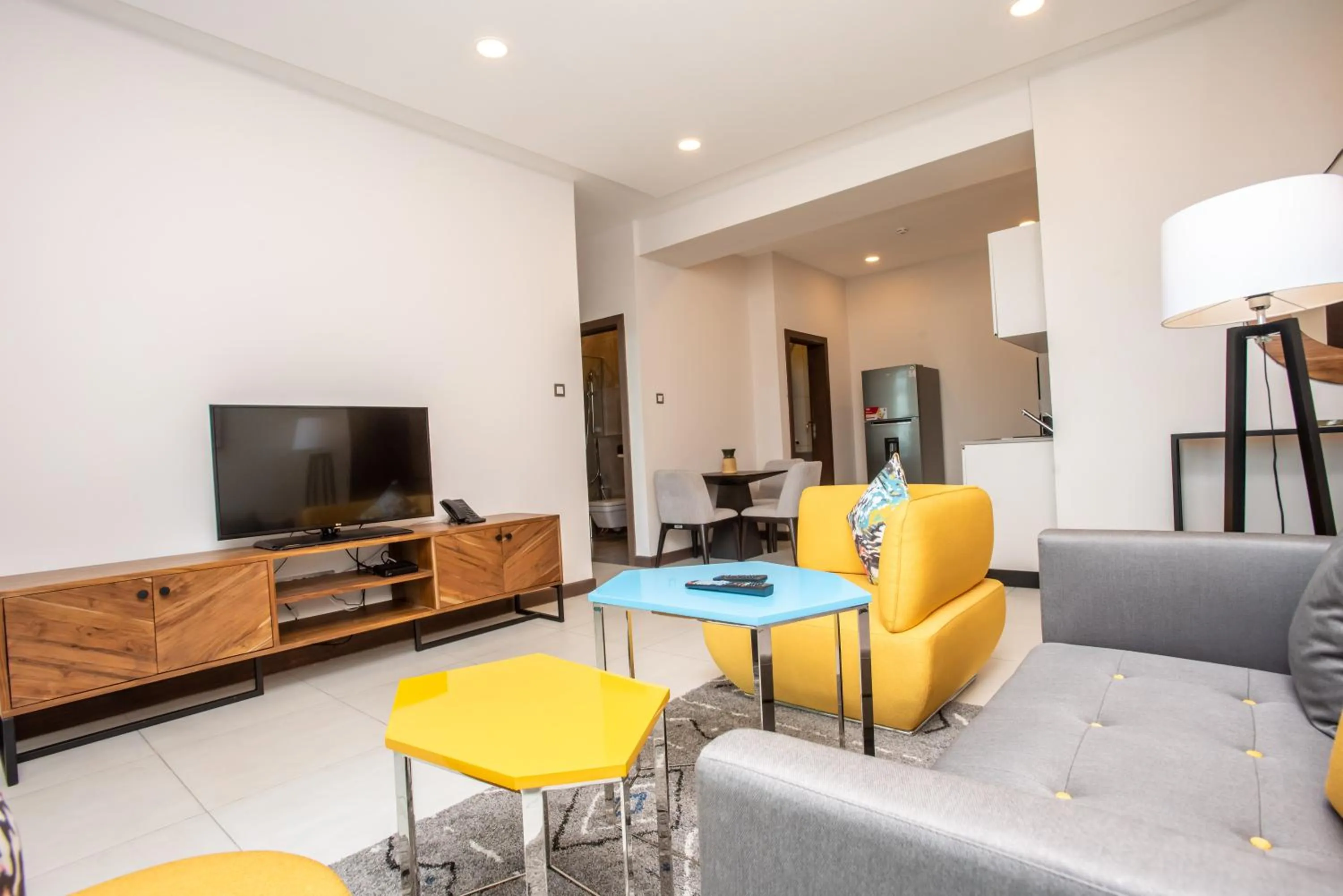 TV and multimedia in Skynest Residences by CityBlue, Nairobi Westlands