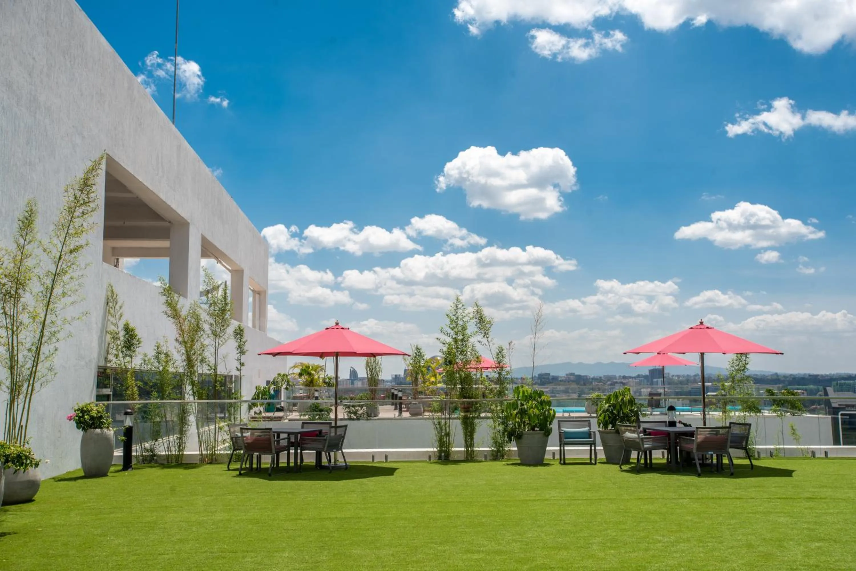 Garden in Skynest Residences by CityBlue, Nairobi Westlands