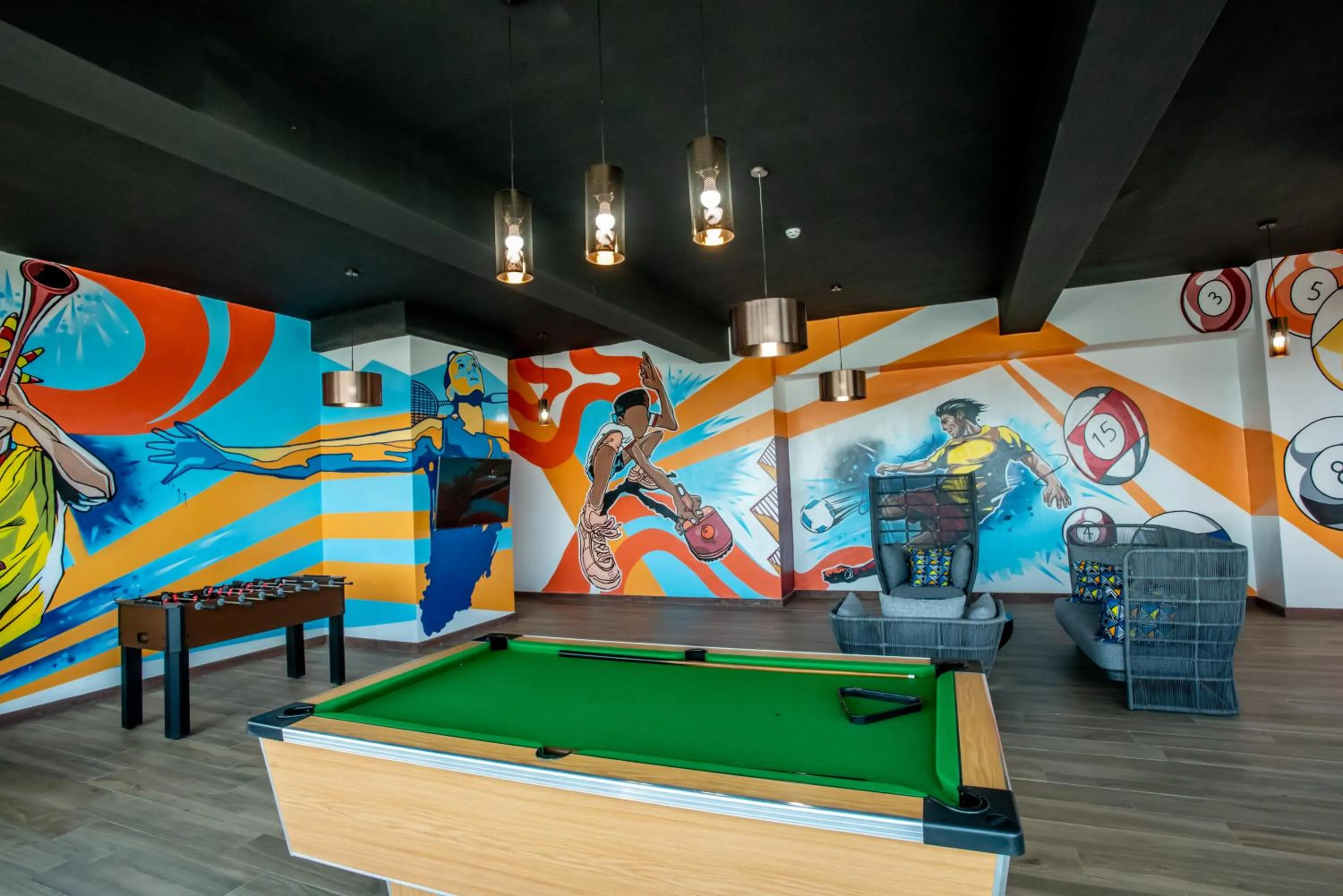 Game Room in Skynest Residences by CityBlue, Nairobi Westlands