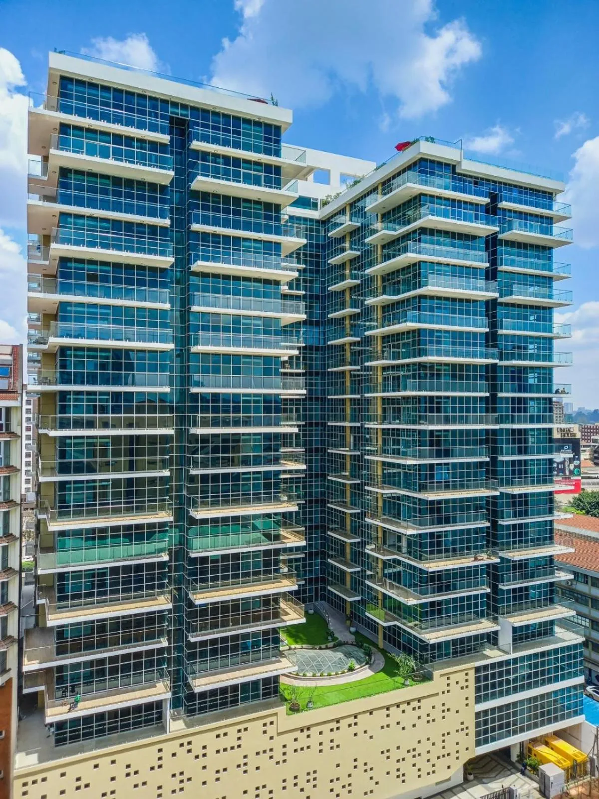 Property building in Skynest Residences by CityBlue, Nairobi Westlands