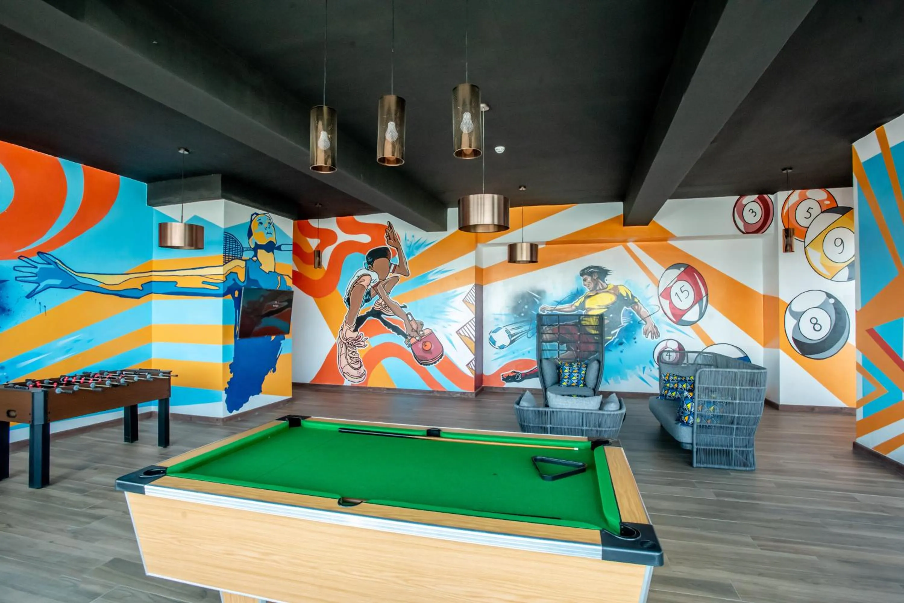 Game Room in Skynest Residences by CityBlue, Nairobi Westlands