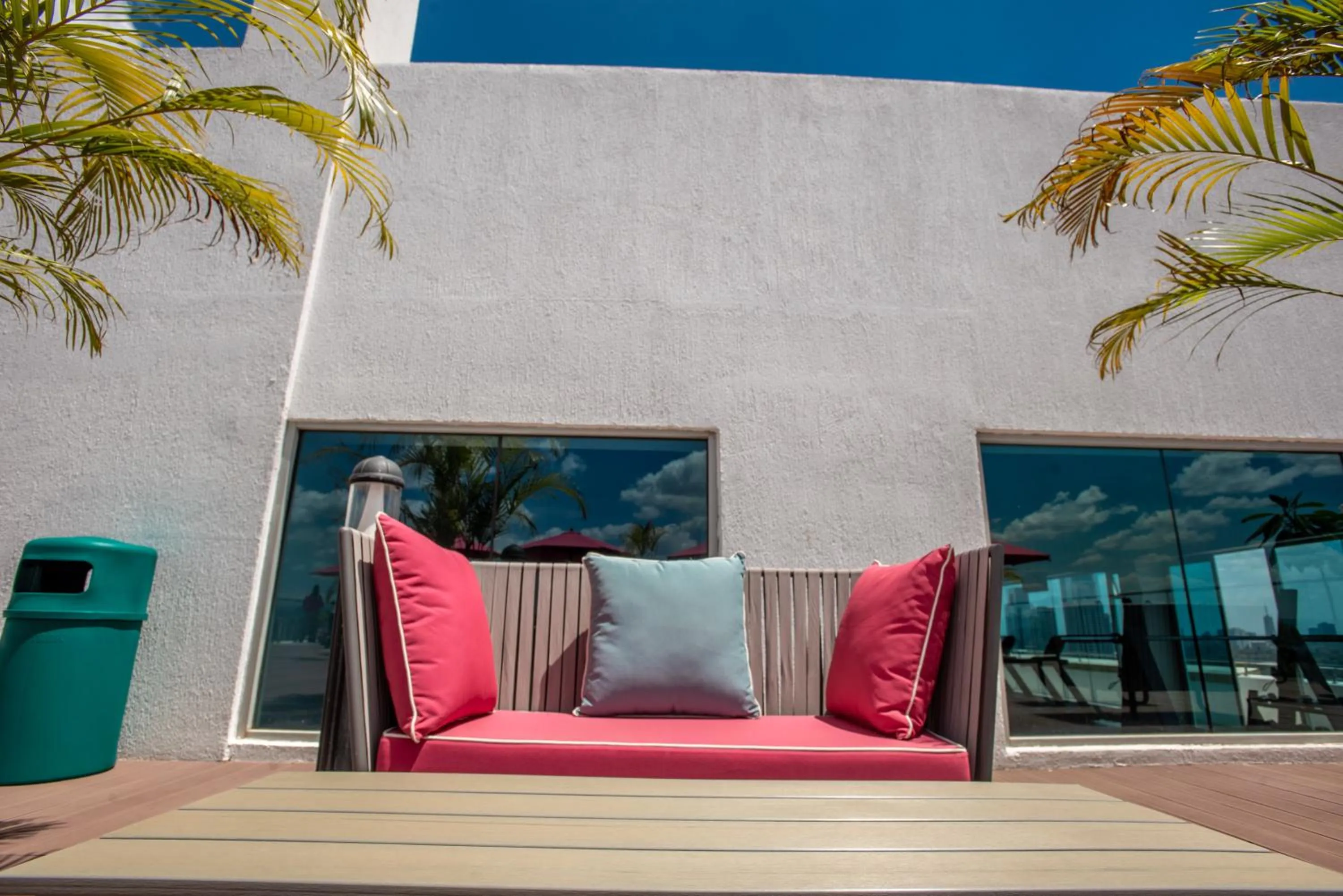 Patio in Skynest Residences by CityBlue, Nairobi Westlands