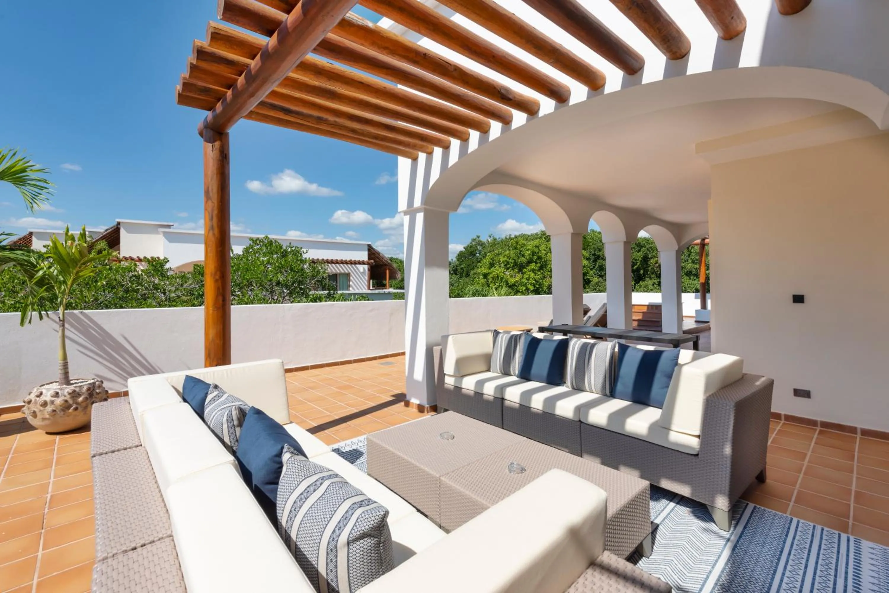 Patio in Valentin Imperial Riviera Maya All Inclusive - Adults Only