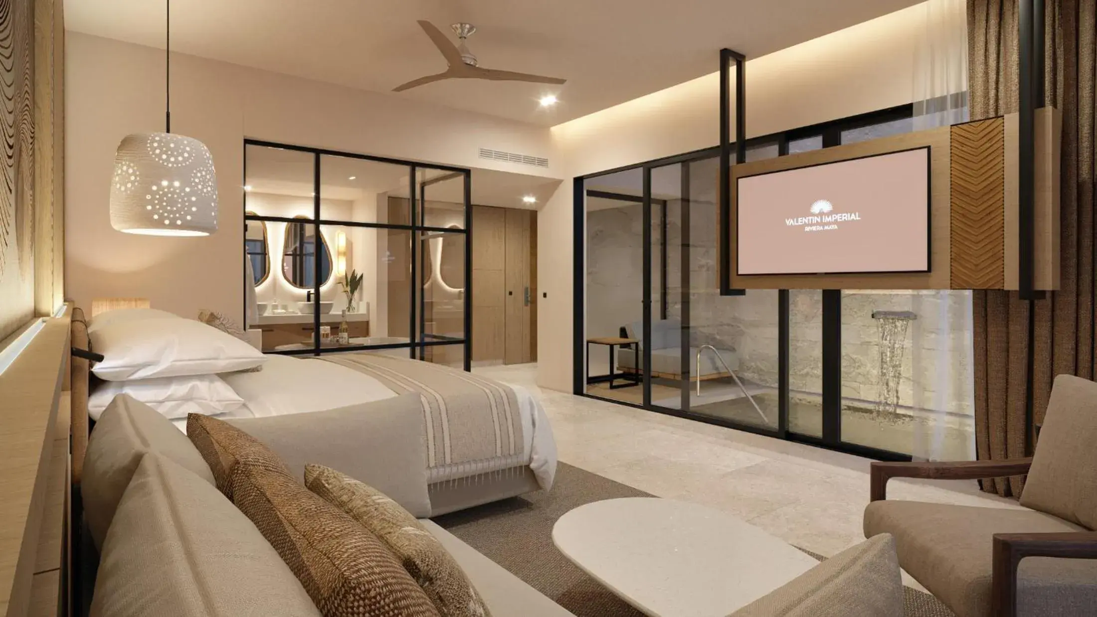 Photo of the whole room, Bed in Valentin Imperial Riviera Maya All Inclusive - Adults Only Photo of the whole room, Bed in Valentin Imperial Riviera Maya All Inclusive - Adults Only