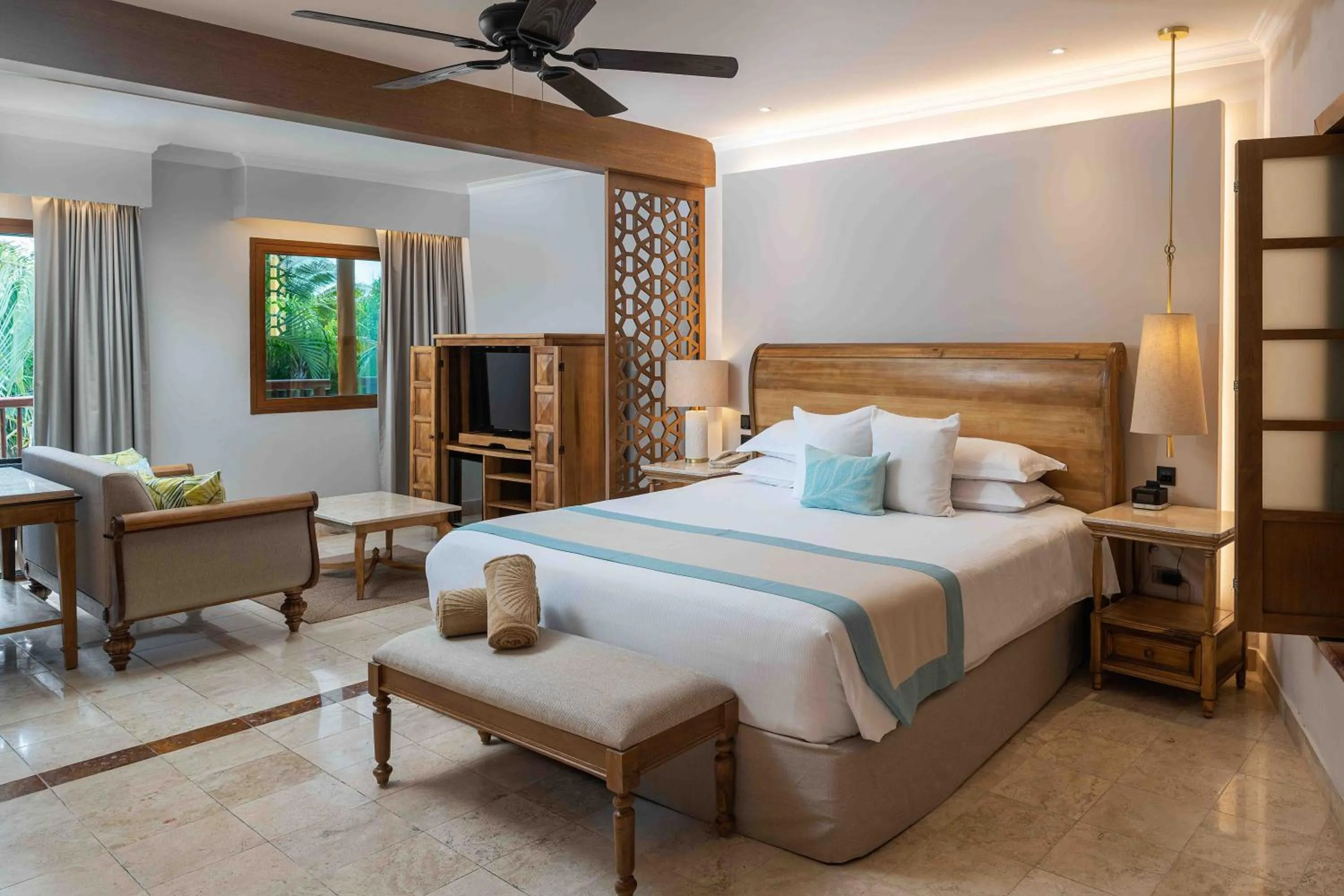 Bed in Valentin Imperial Riviera Maya All Inclusive - Adults Only