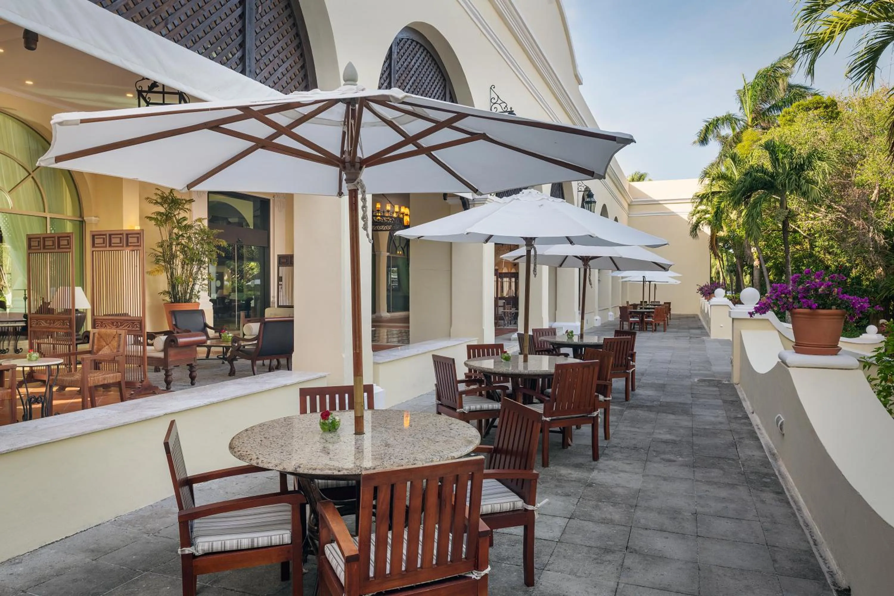 Patio in Valentin Imperial Riviera Maya All Inclusive - Adults Only