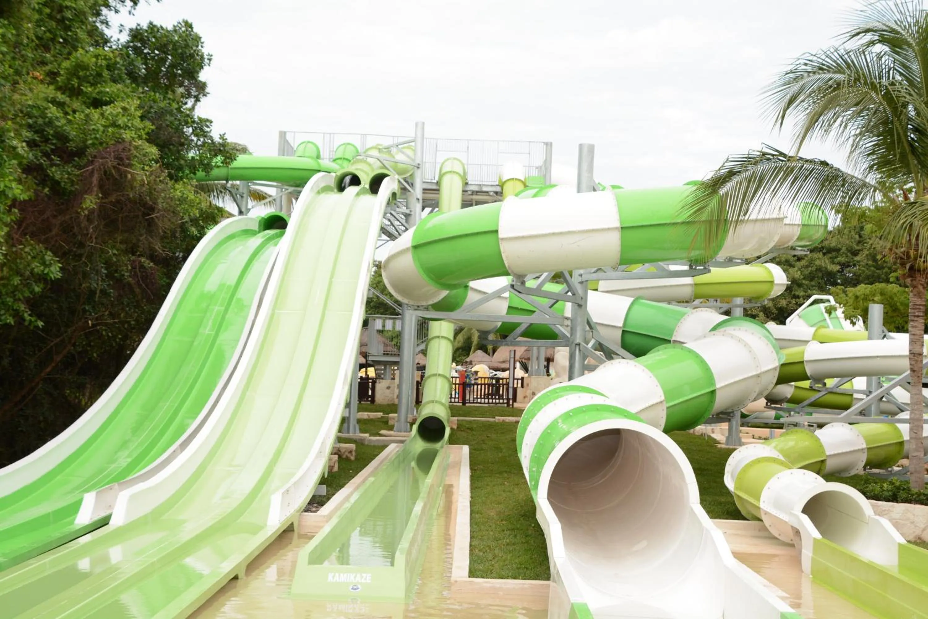 Aqua park in Sandos Caracol Nature Resort & Water Park All Inclusive