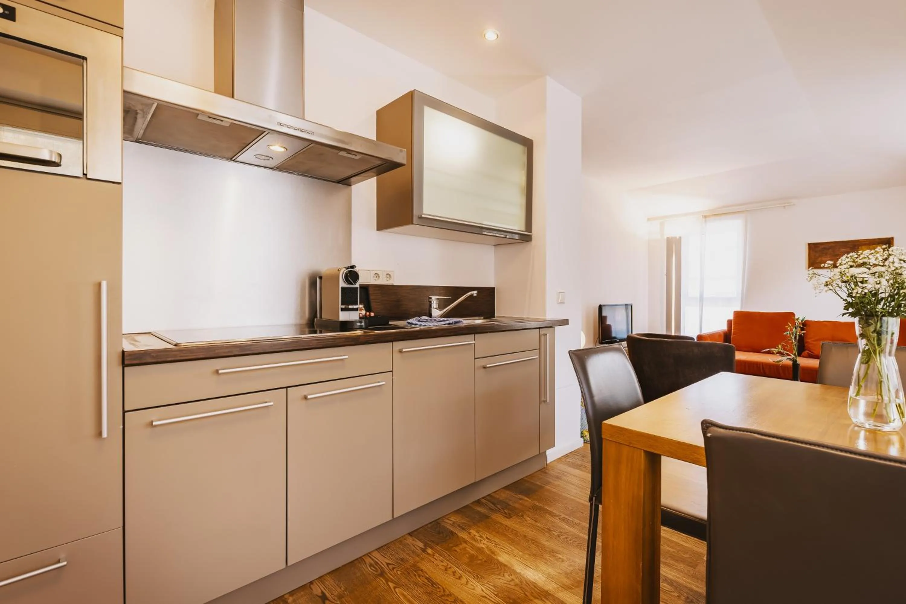 Dining area in Der Gletscherblick by Alpin Rentals