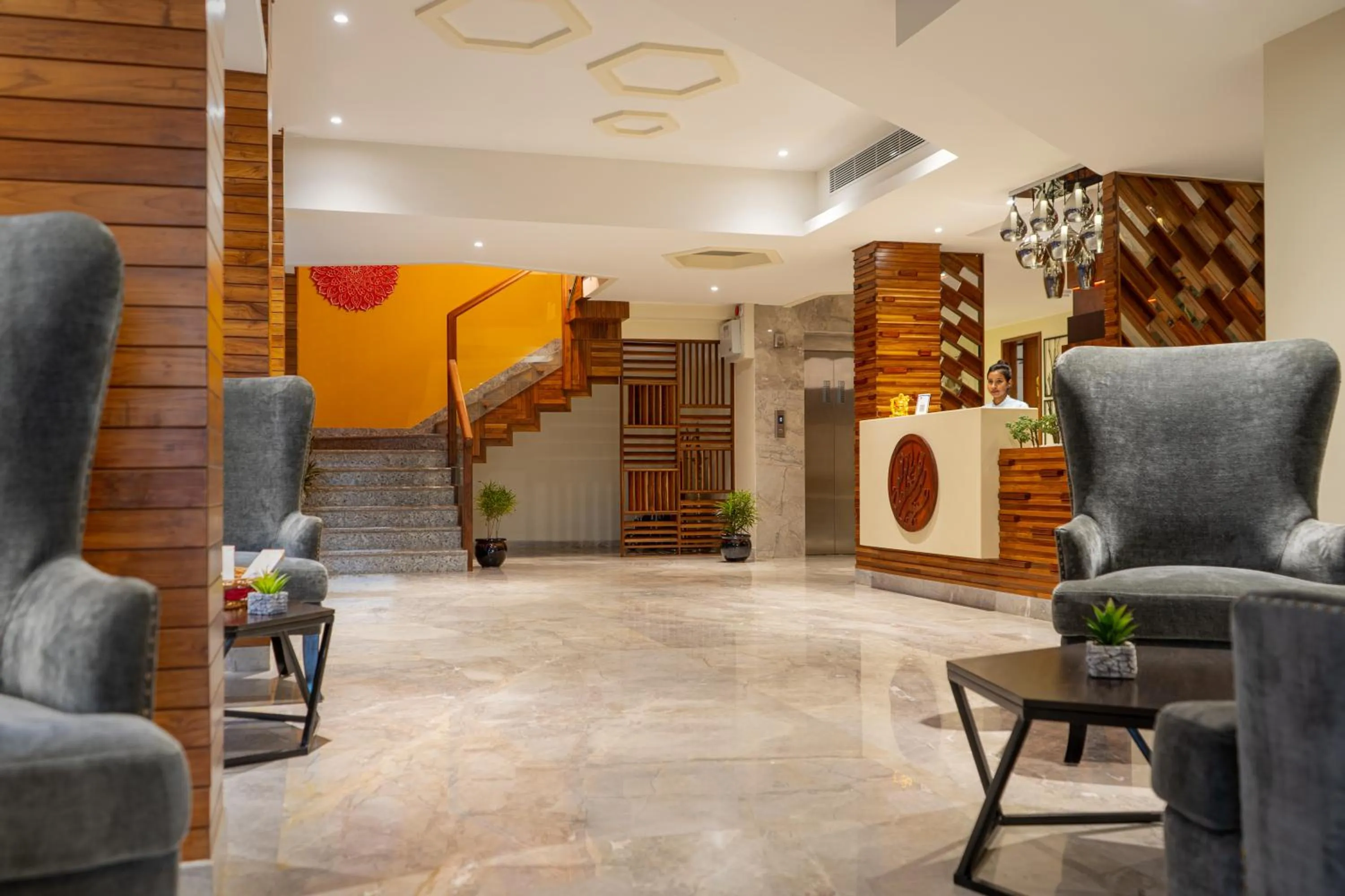 Lobby or reception in Coral Reef Hotel & Spa, Port Blair