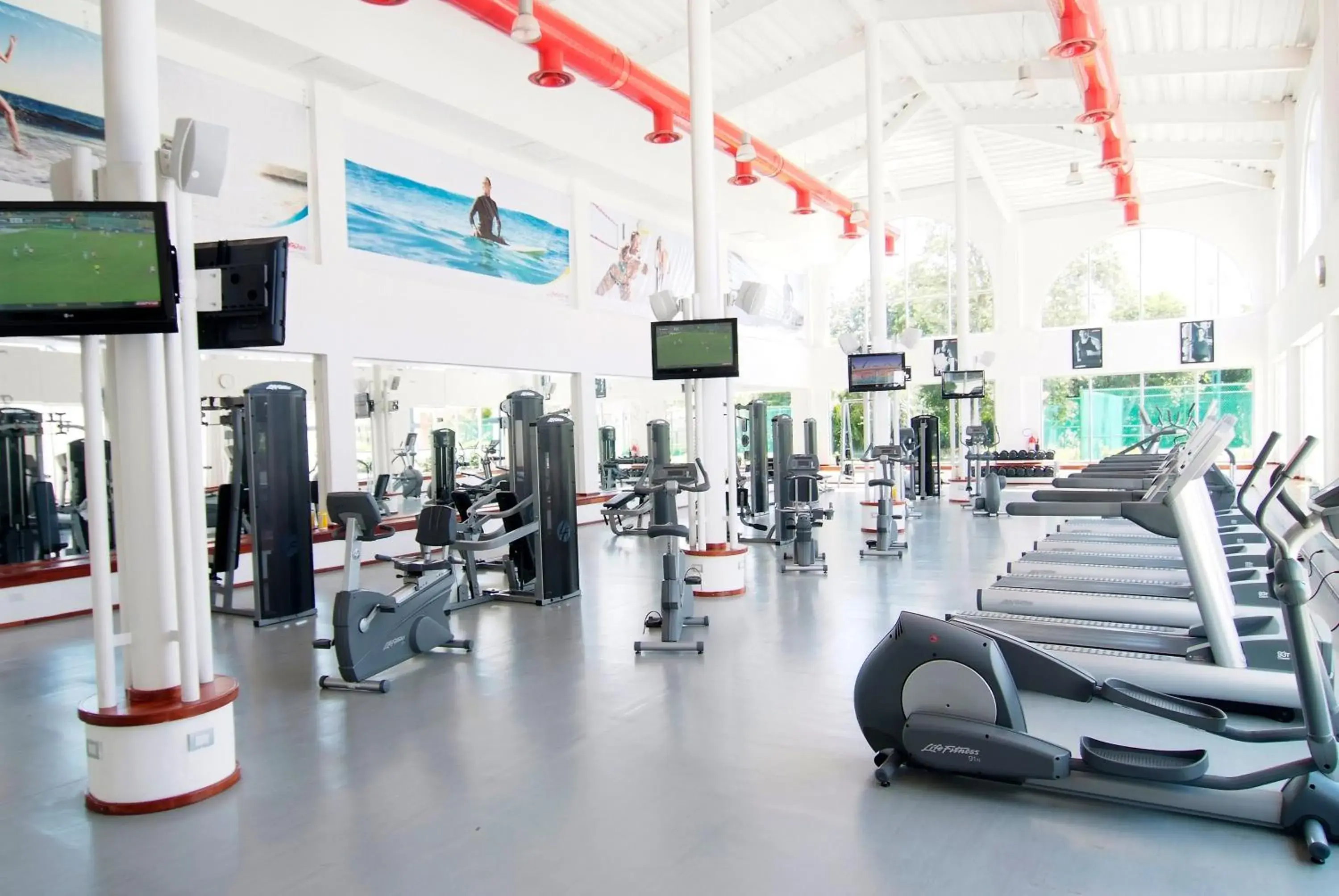 Fitness centre/facilities in Select Club at Sandos Playacar All Inclusive - Adults Only Area Fitness centre/facilities in Select Club at Sandos Playacar All Inclusive - Adults Only Area