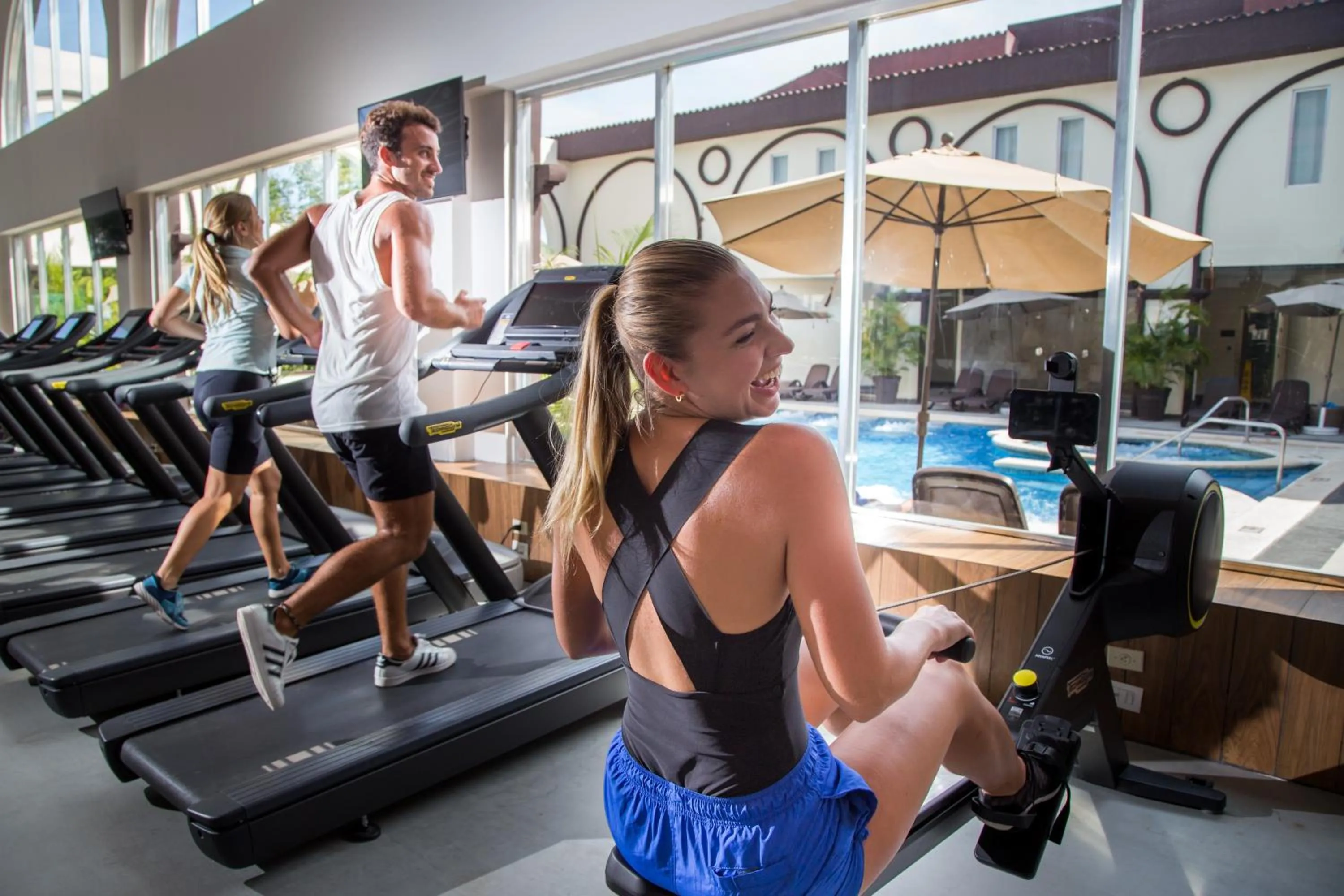 Fitness centre/facilities in Select Club at Sandos Playacar All Inclusive - Adults Only Area