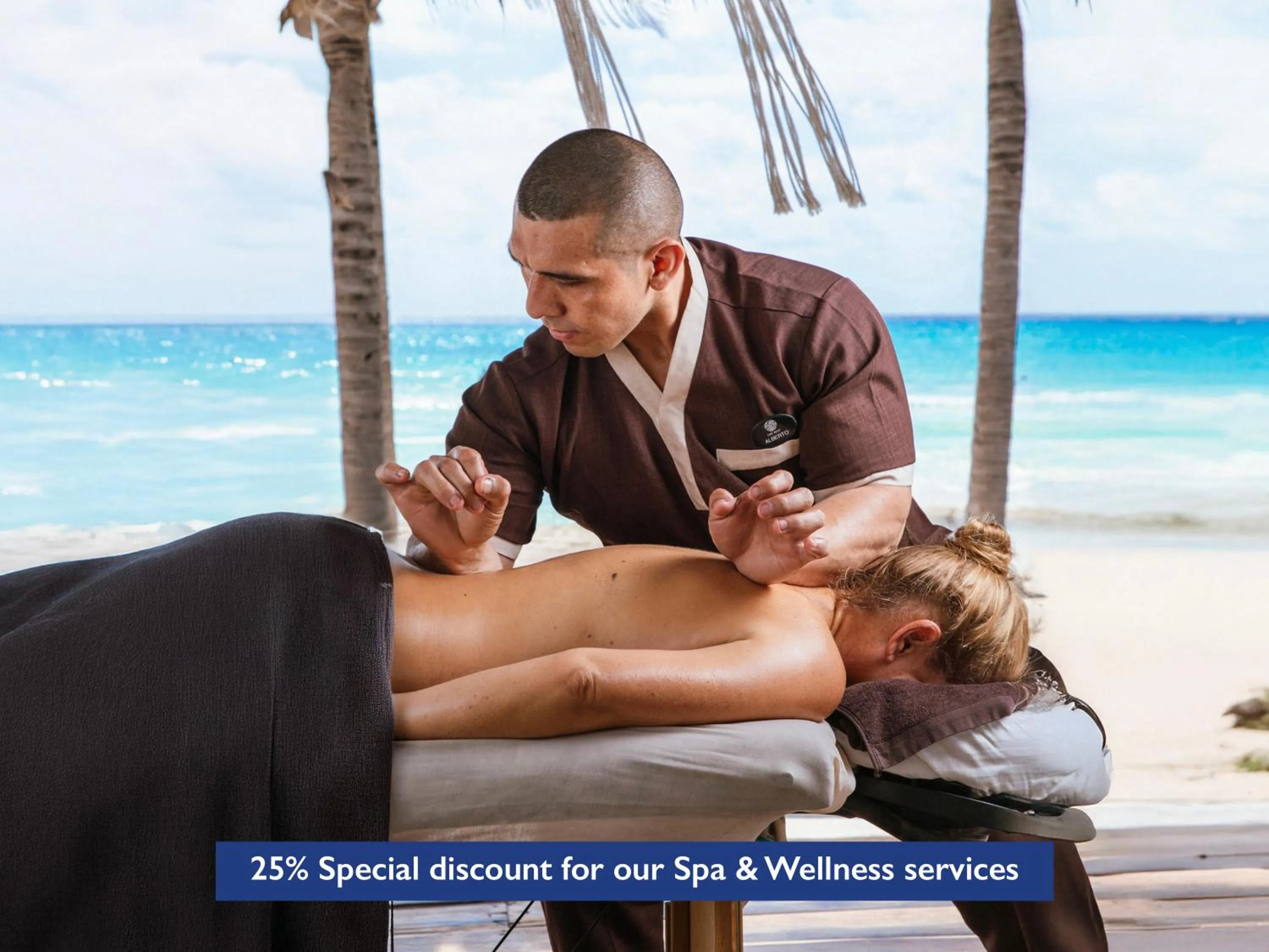 Day in The Reef Playacar Beach Resort & Spa-Optional All Inclusive