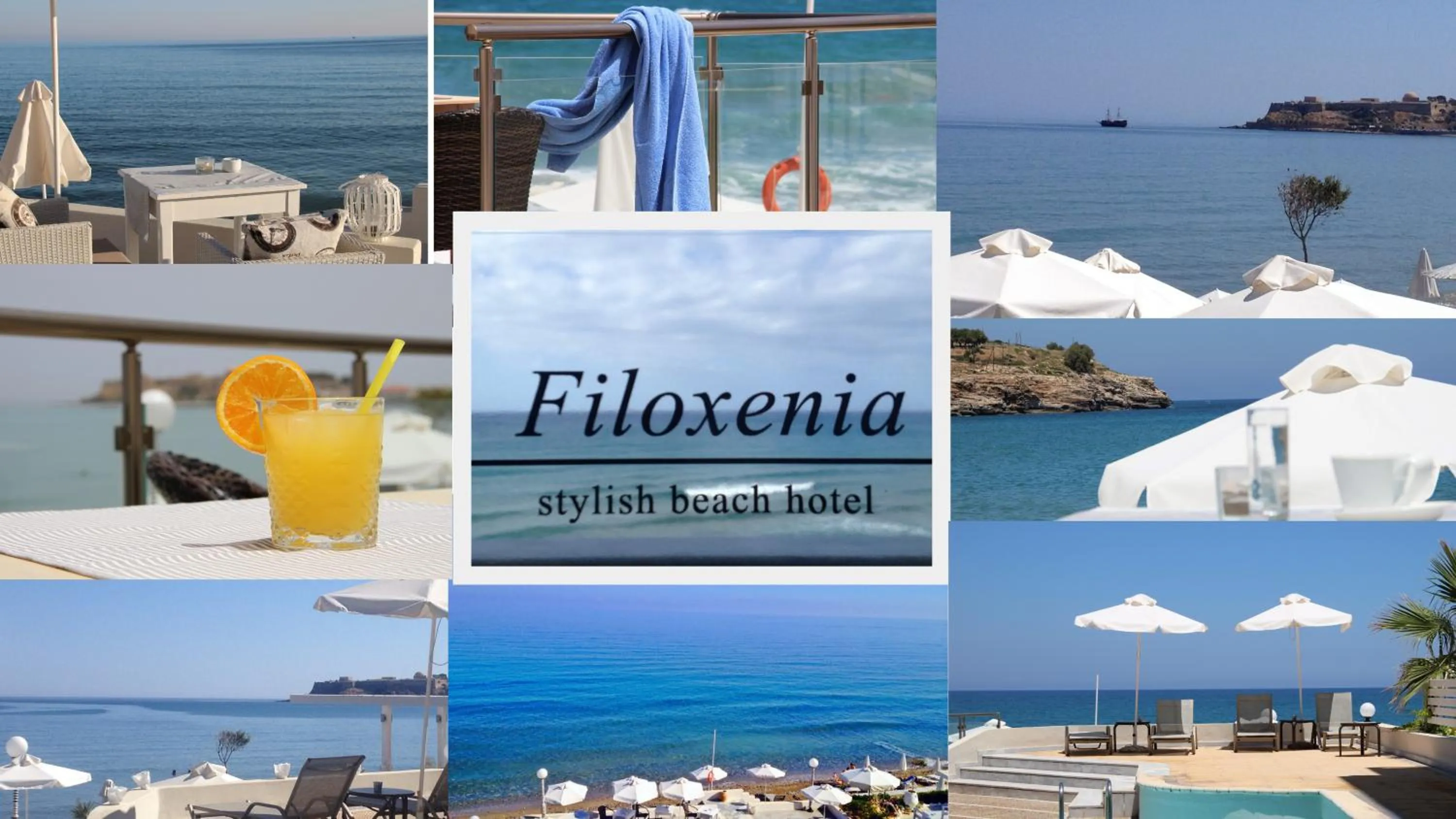 Logo/Certificate/Sign in Filoxenia Beach Hotel