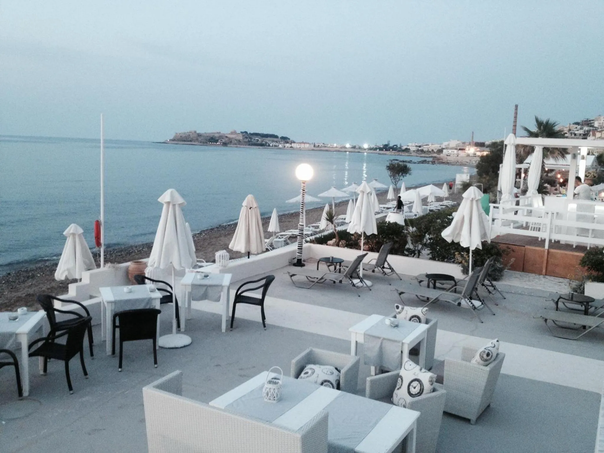 Balcony/Terrace in Filoxenia Beach Hotel