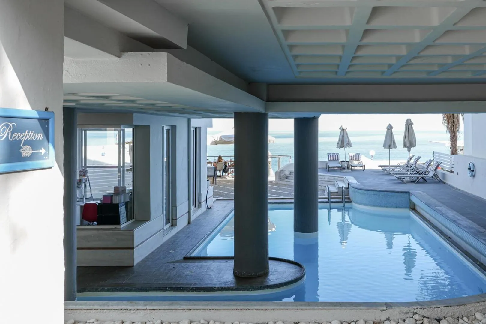 Property building in Filoxenia Beach Hotel