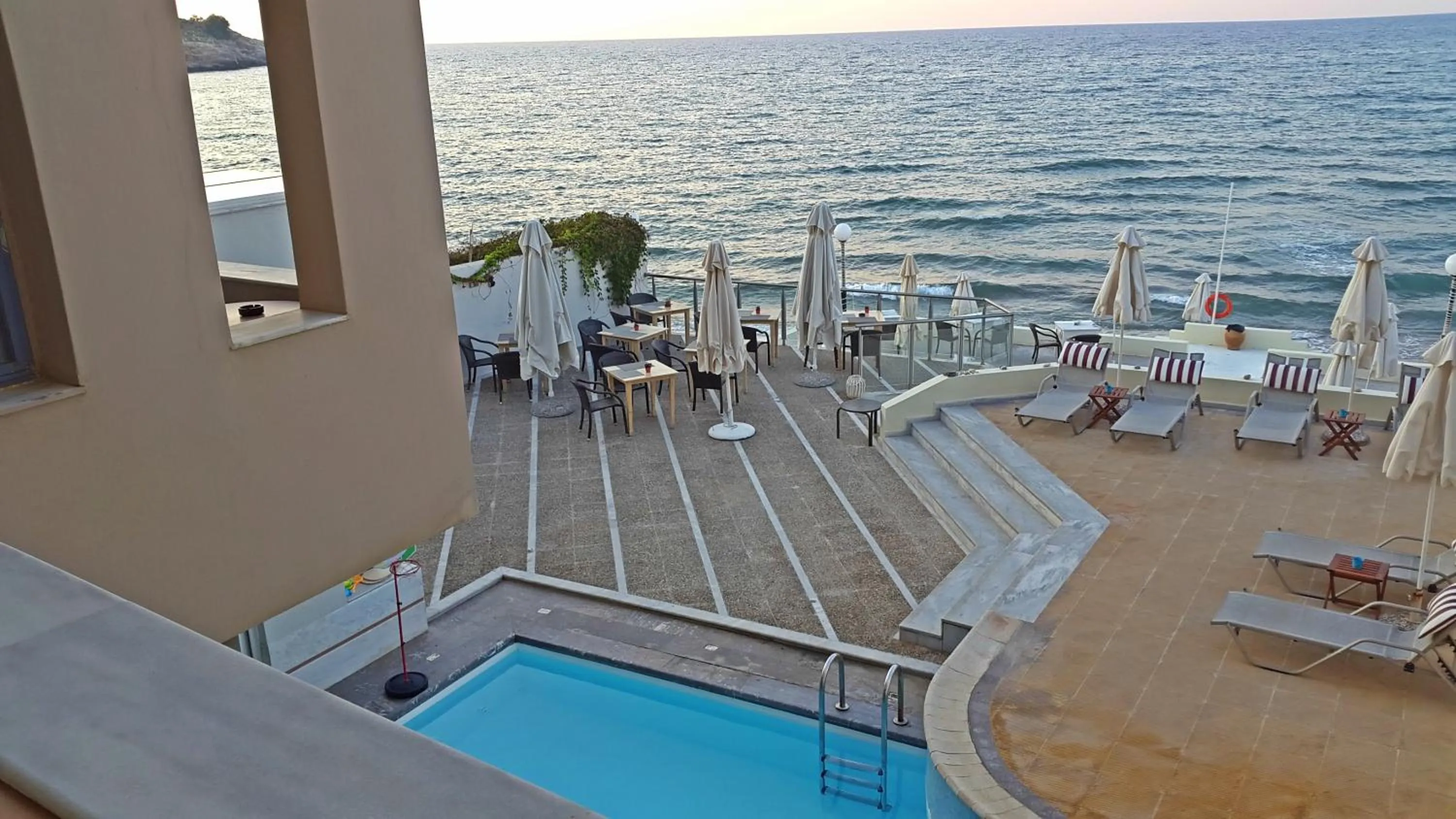 Sea view in Filoxenia Beach Hotel