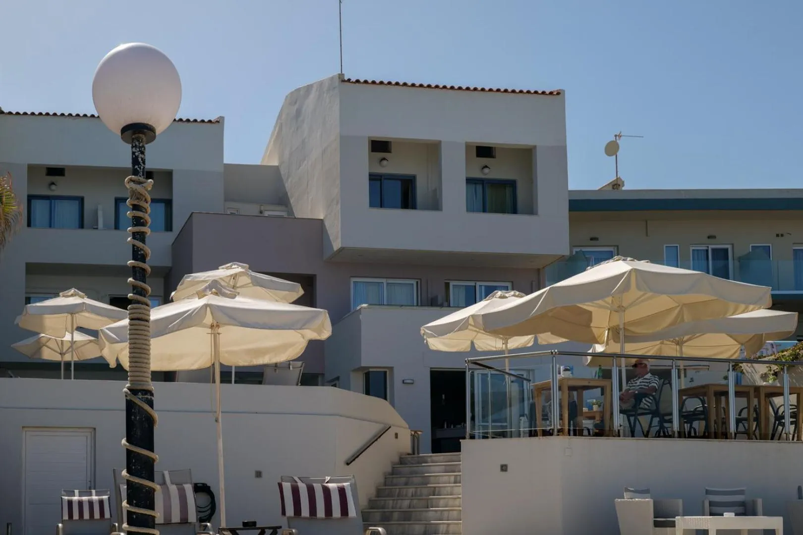 Property building in Filoxenia Beach Hotel
