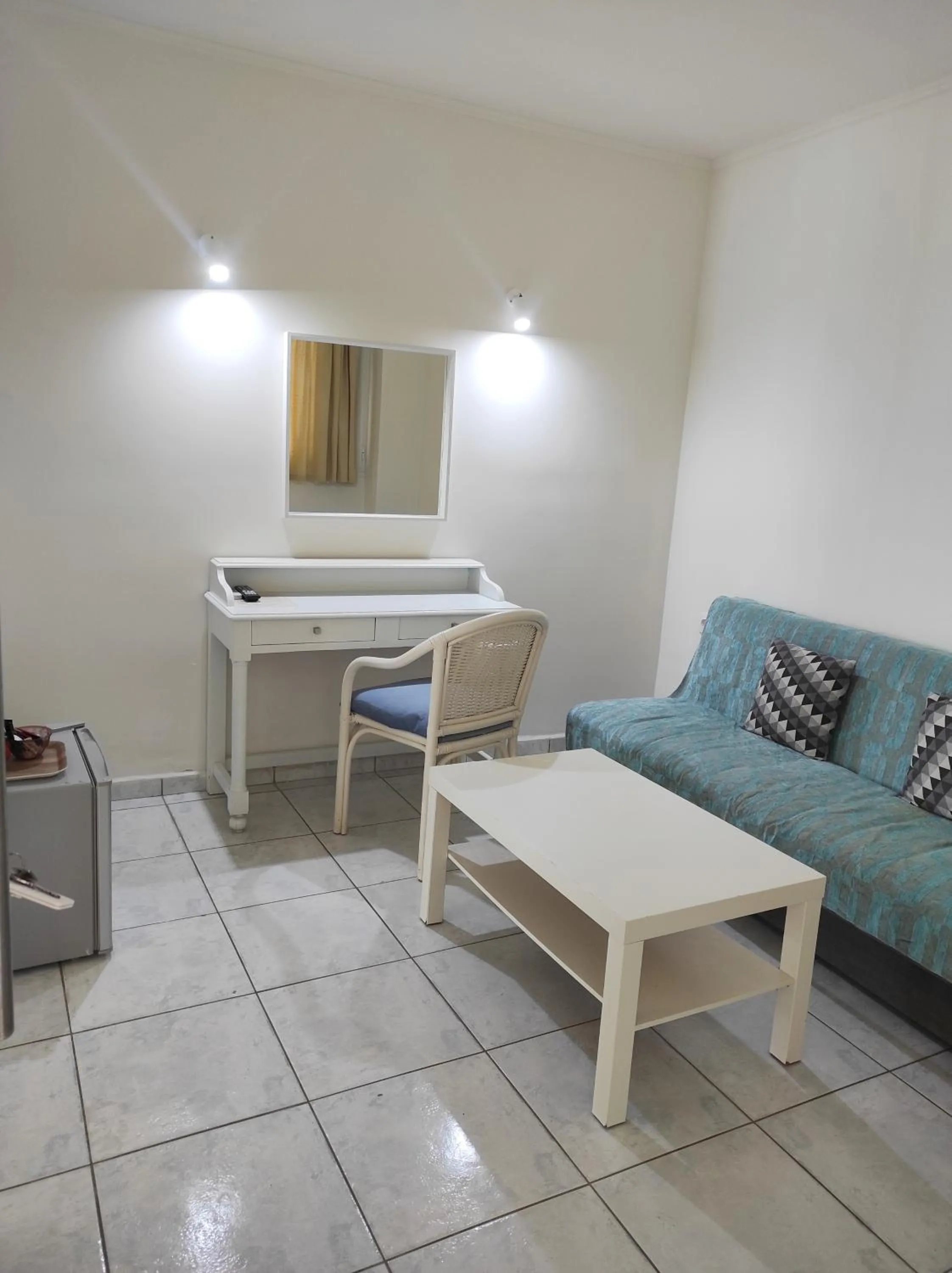 Seating area in Filoxenia Beach Hotel