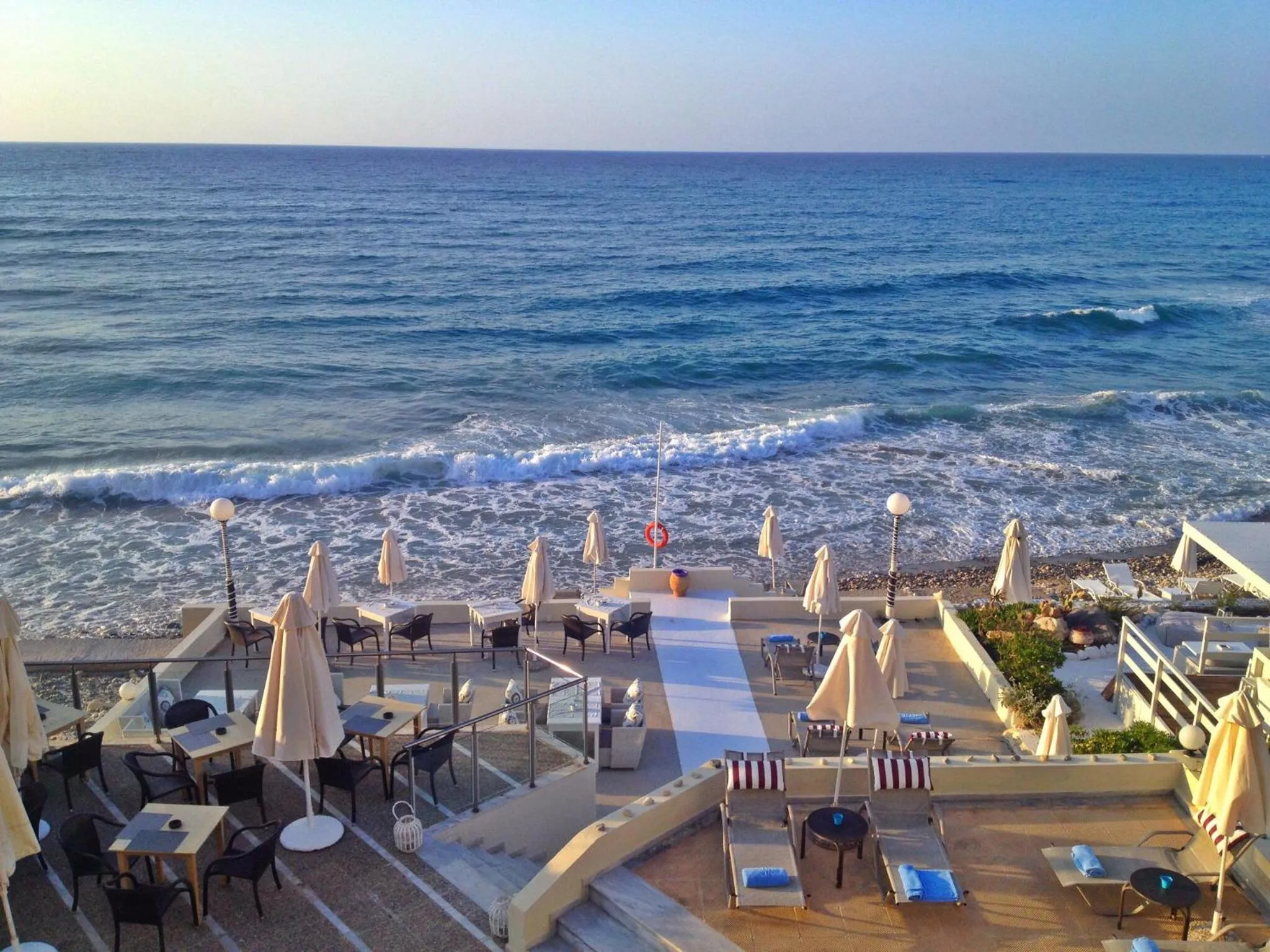 Sea view in Filoxenia Beach Hotel