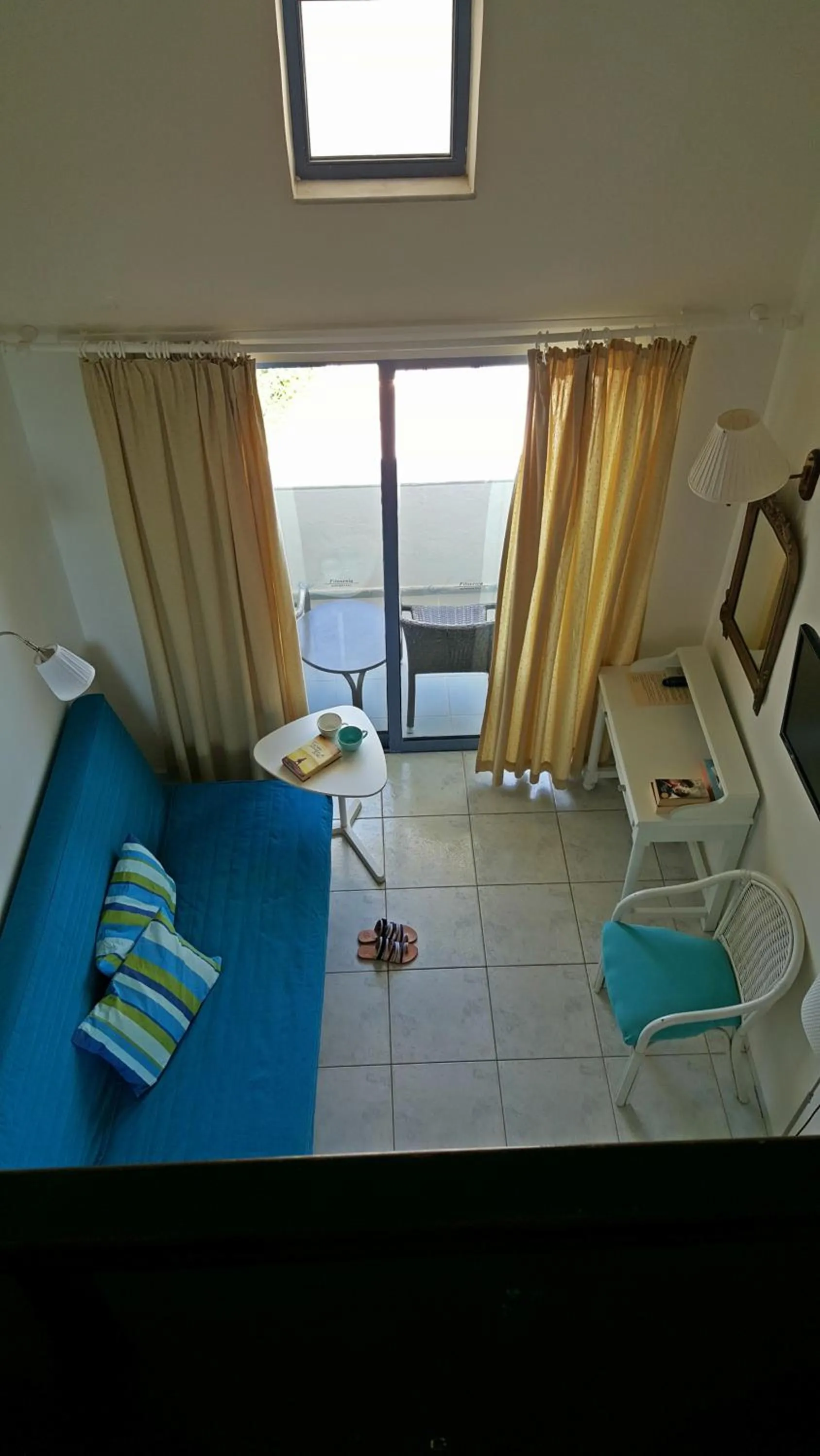 Living room, Bed in Filoxenia Beach Hotel