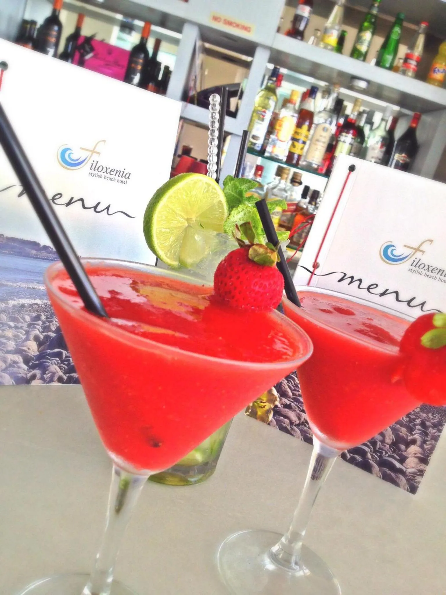 Drinks in Filoxenia Beach Hotel