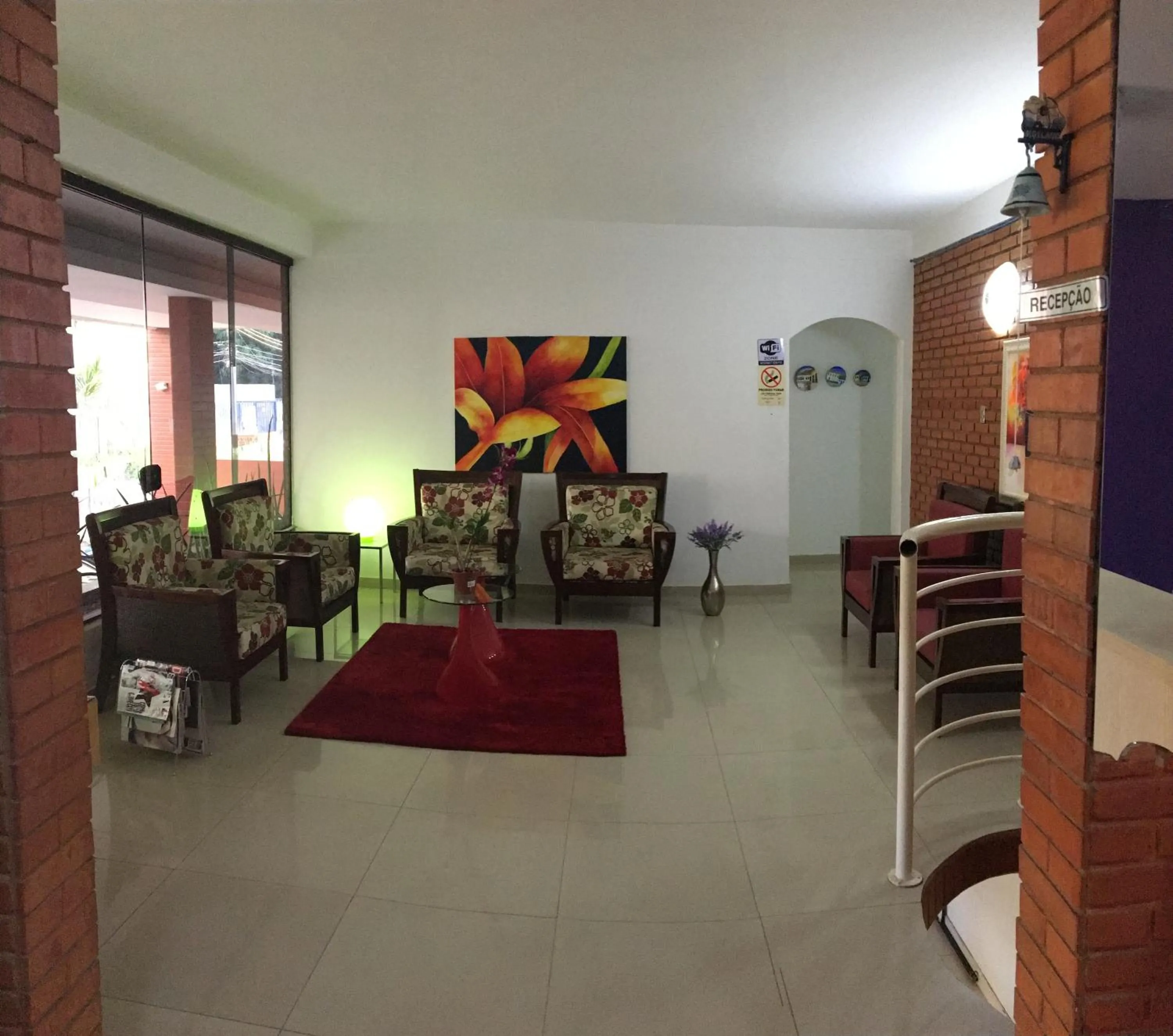 Lobby or reception in Aldeia das Flores Hotel