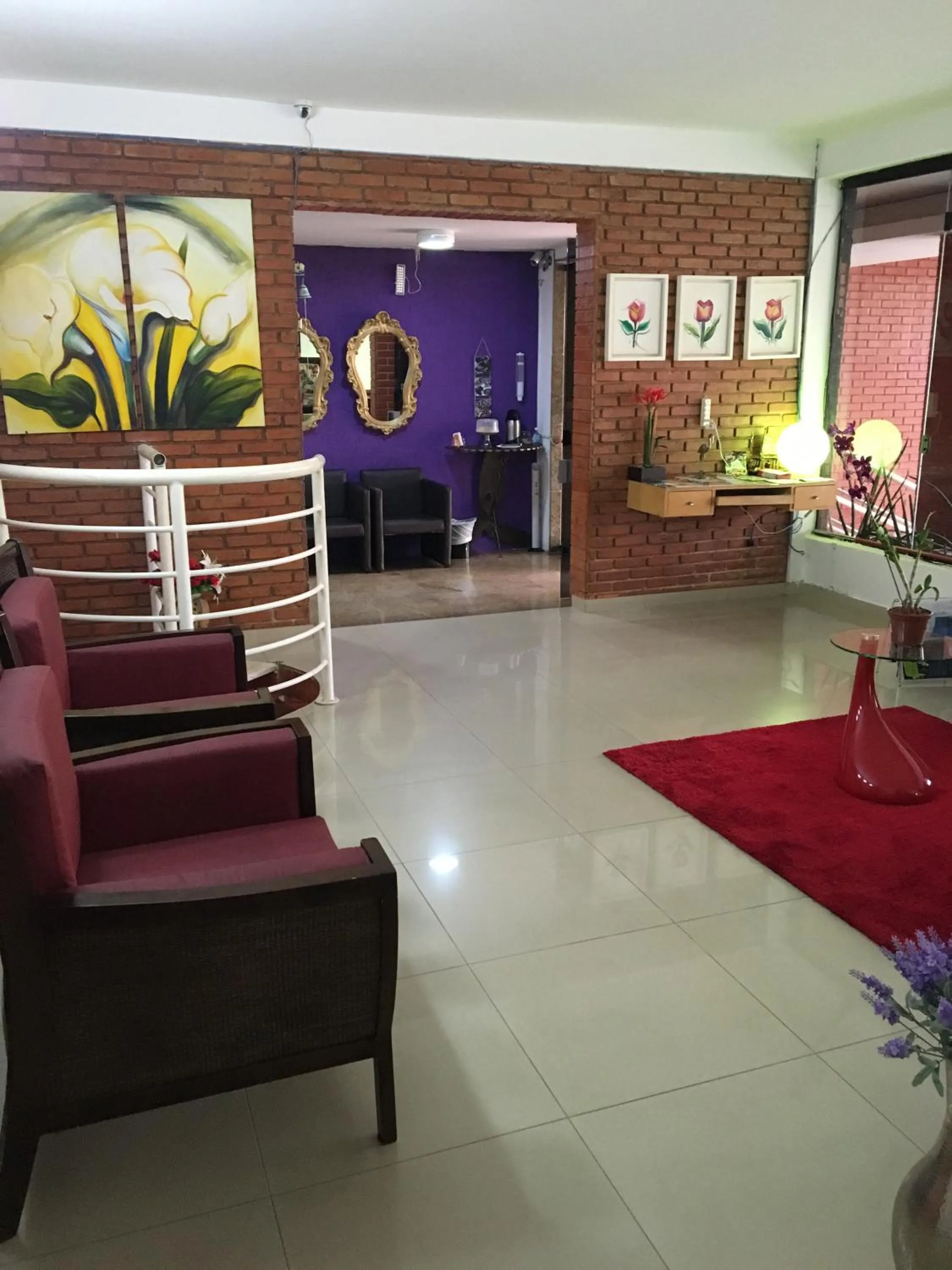 Lobby or reception in Aldeia das Flores Hotel