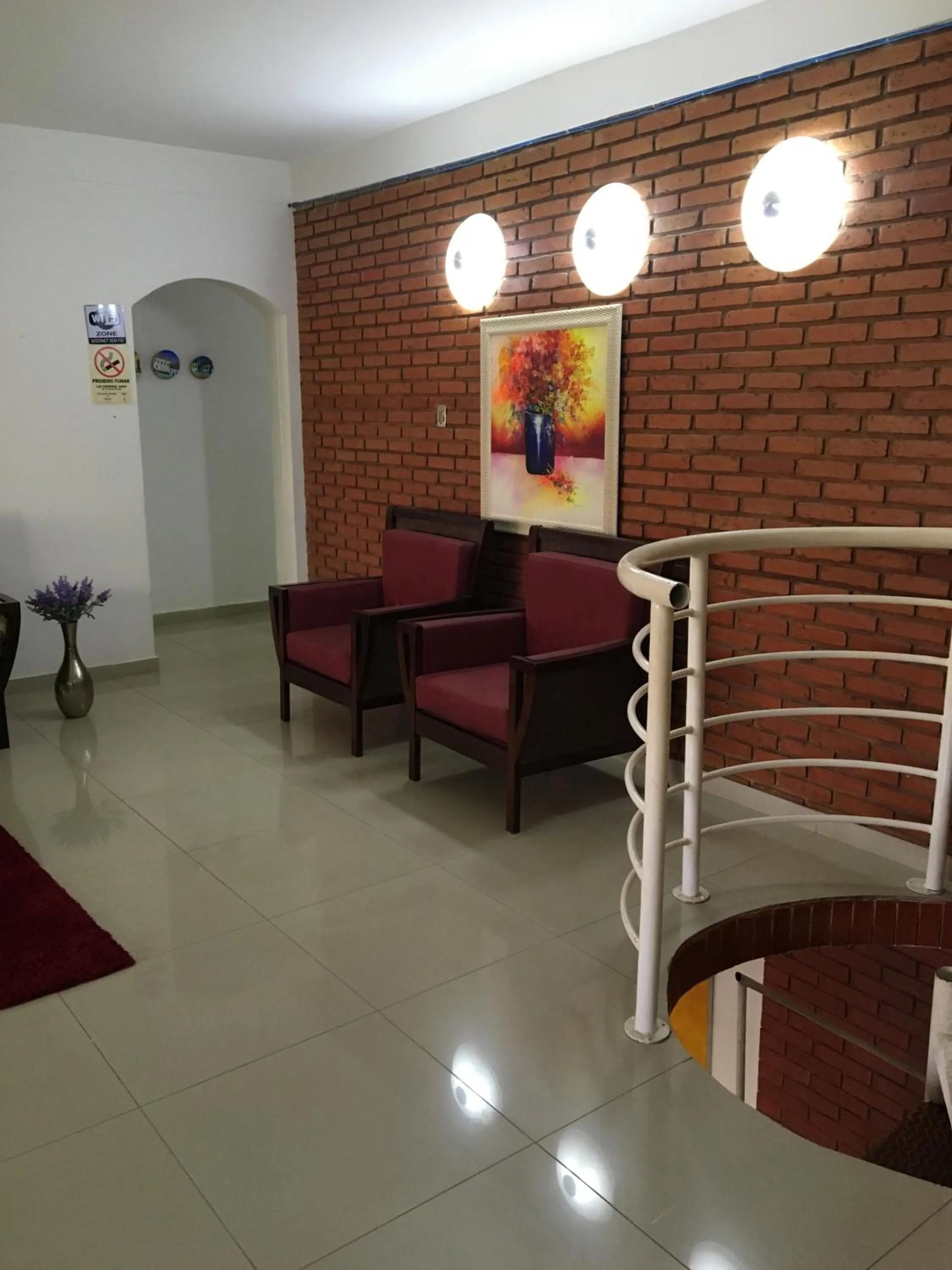 Lobby or reception in Aldeia das Flores Hotel