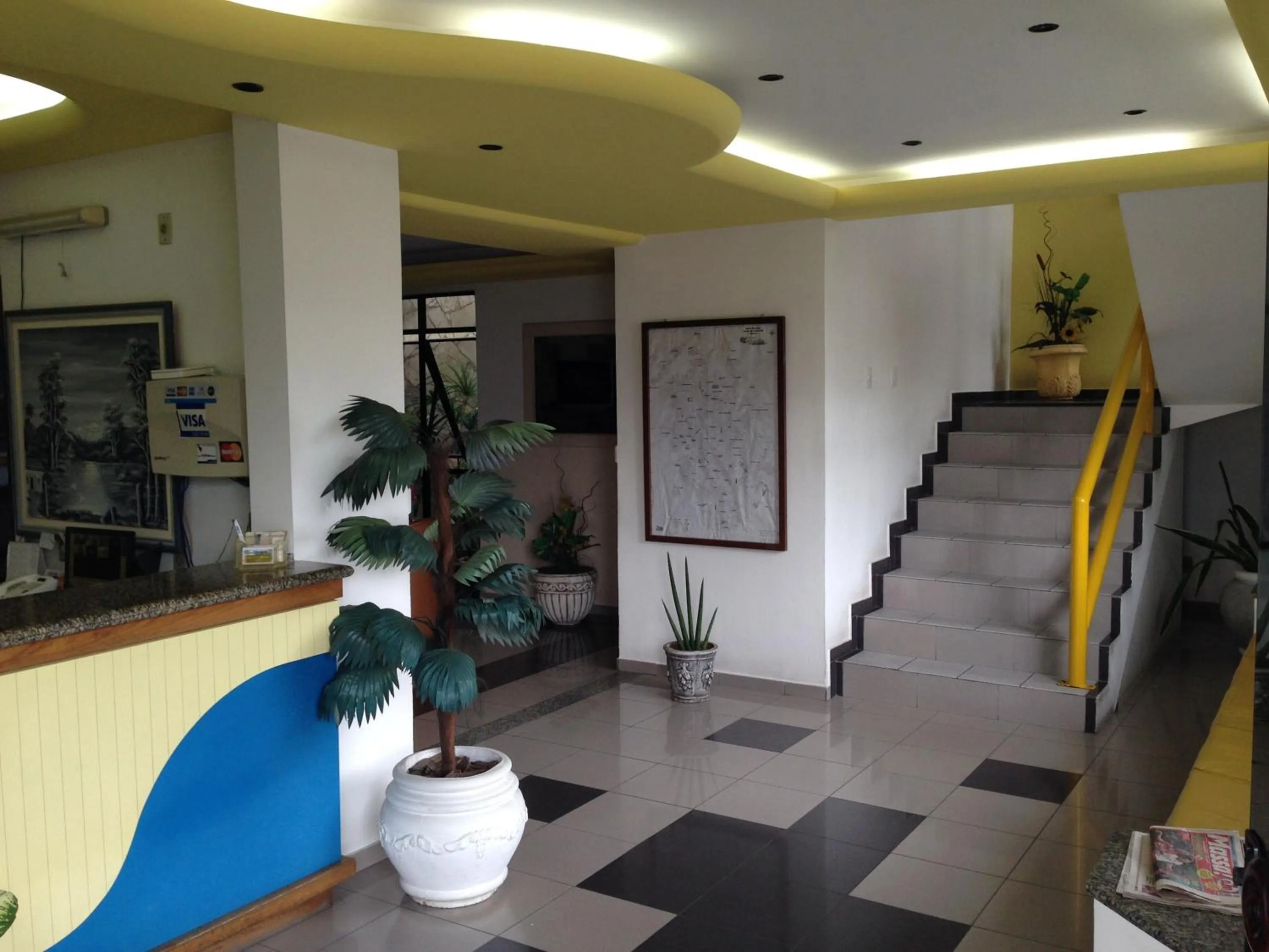 Lobby or reception in Hotel Kalilândia