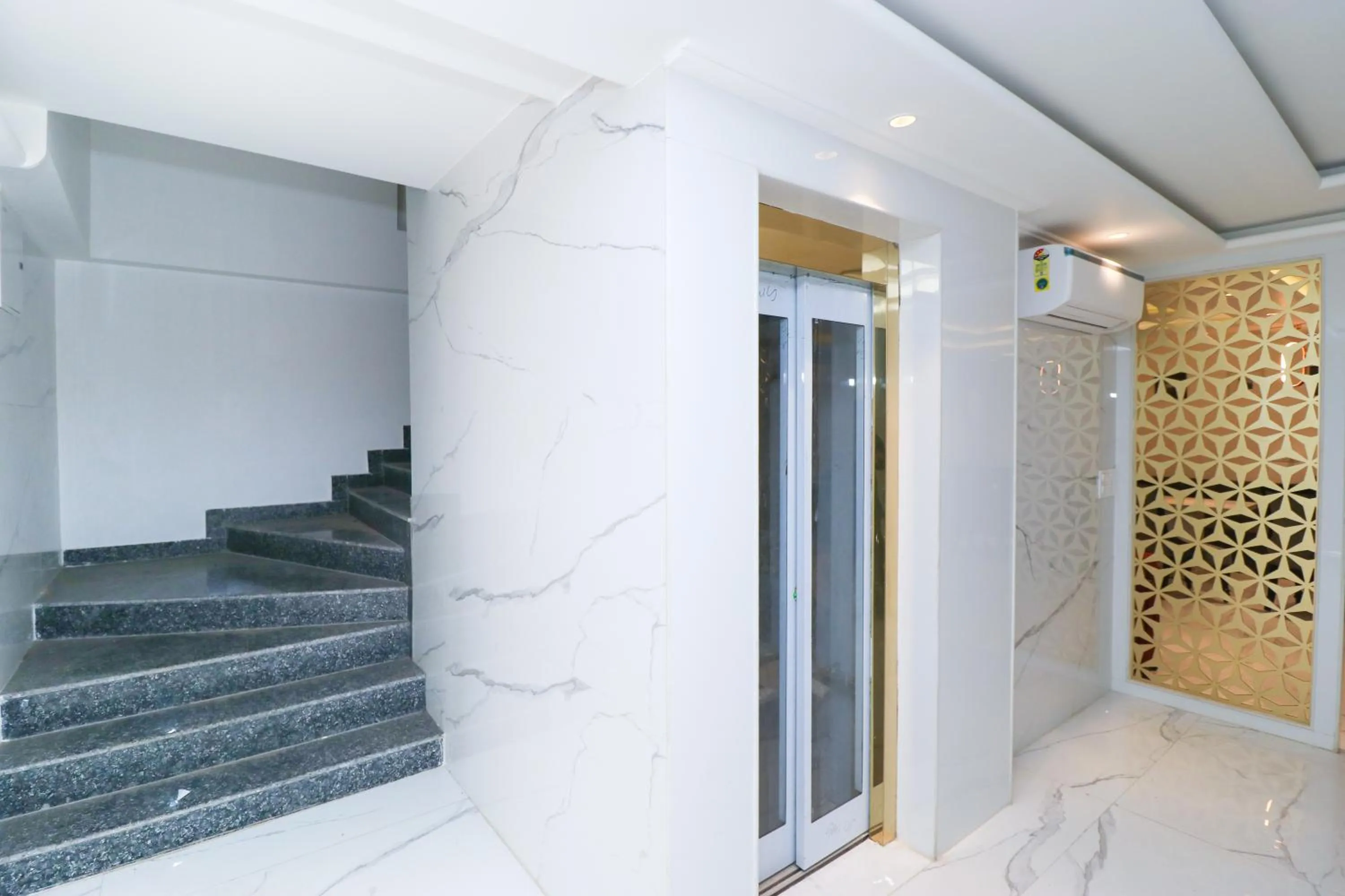 elevator in OPO The View, Delhi Airport