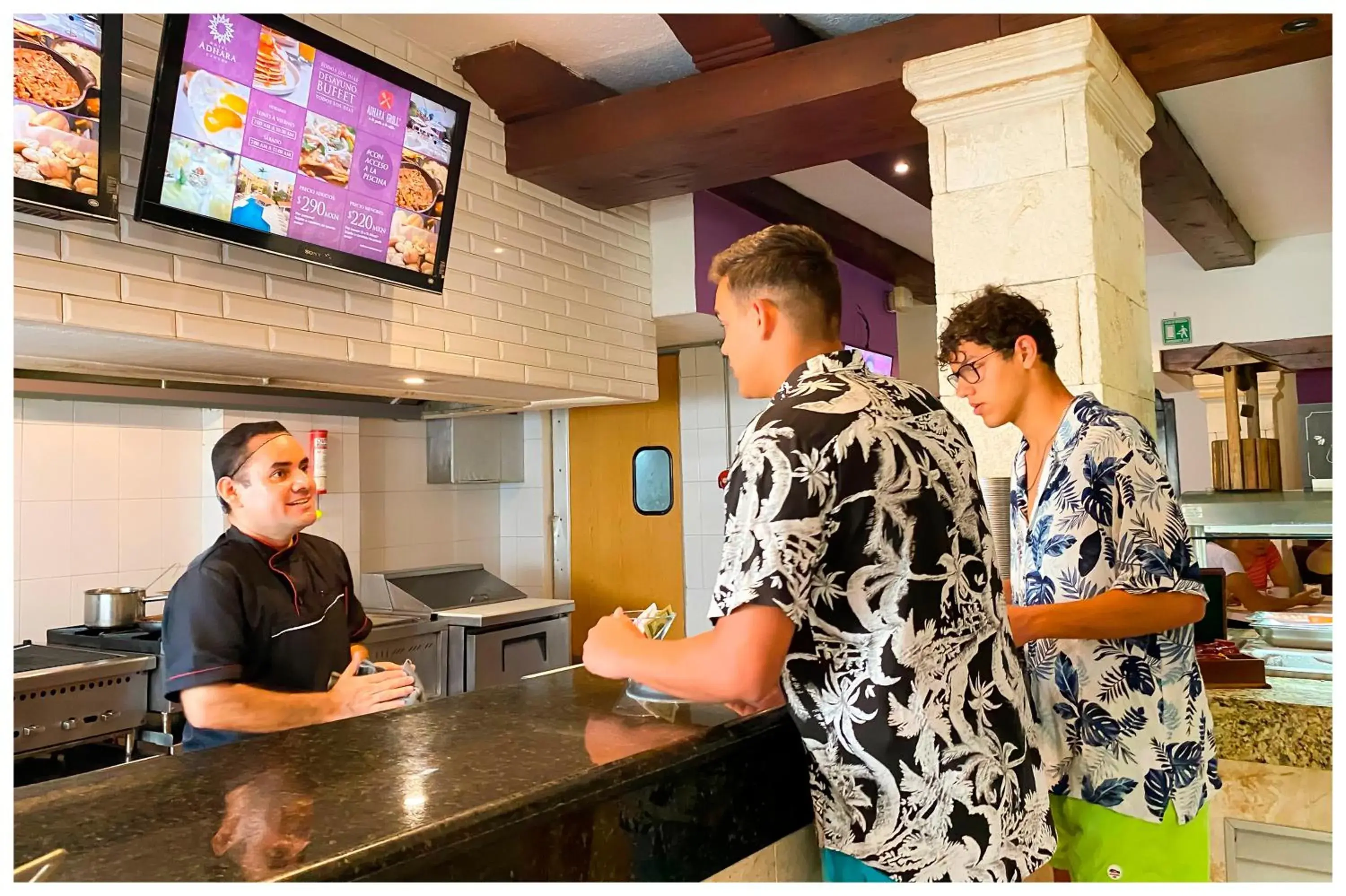 Breakfast in Adhara Hacienda Cancun Breakfast in Adhara Hacienda Cancun