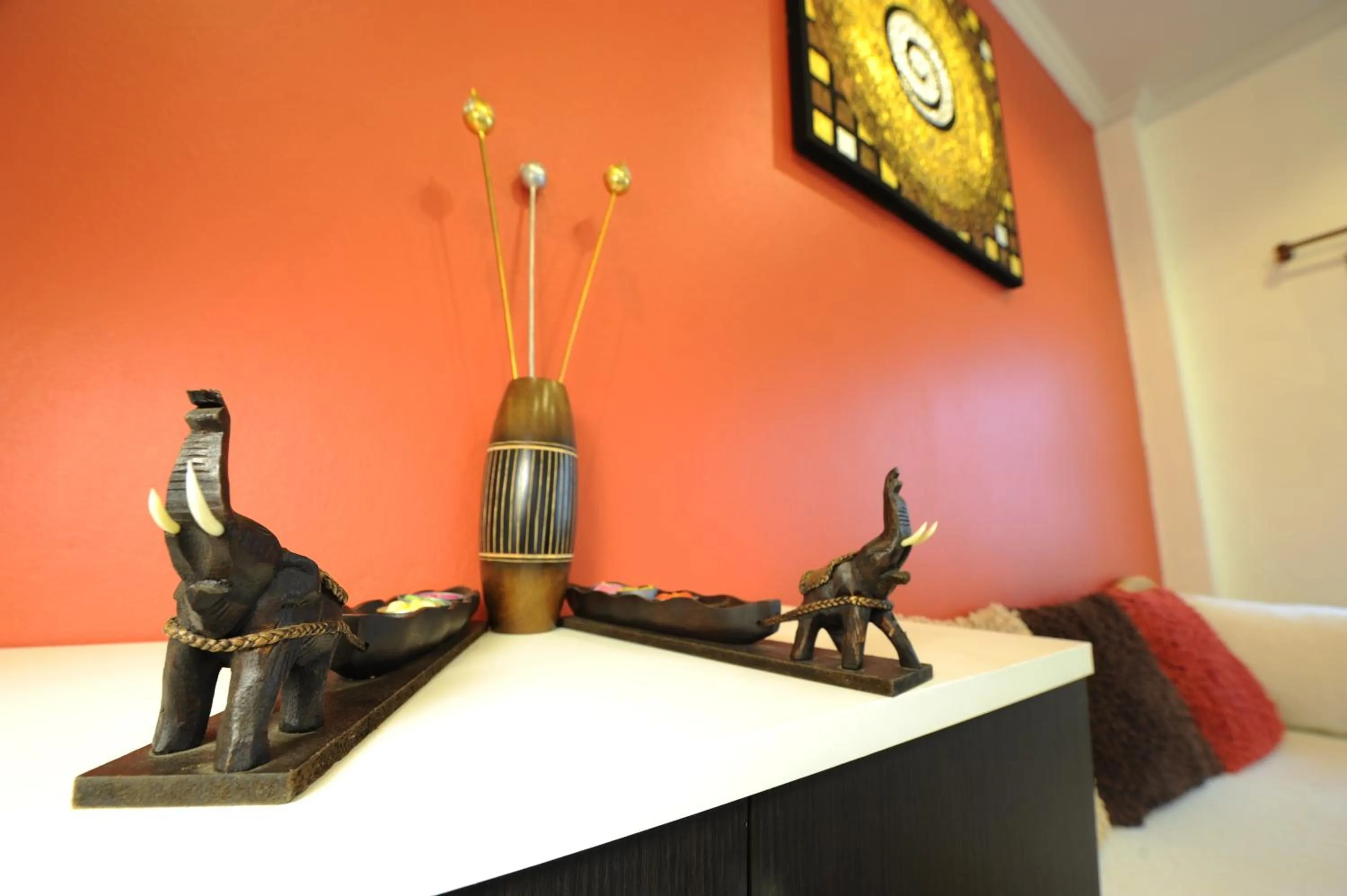 Living room, Bed in Ruankasalong Hua Hin