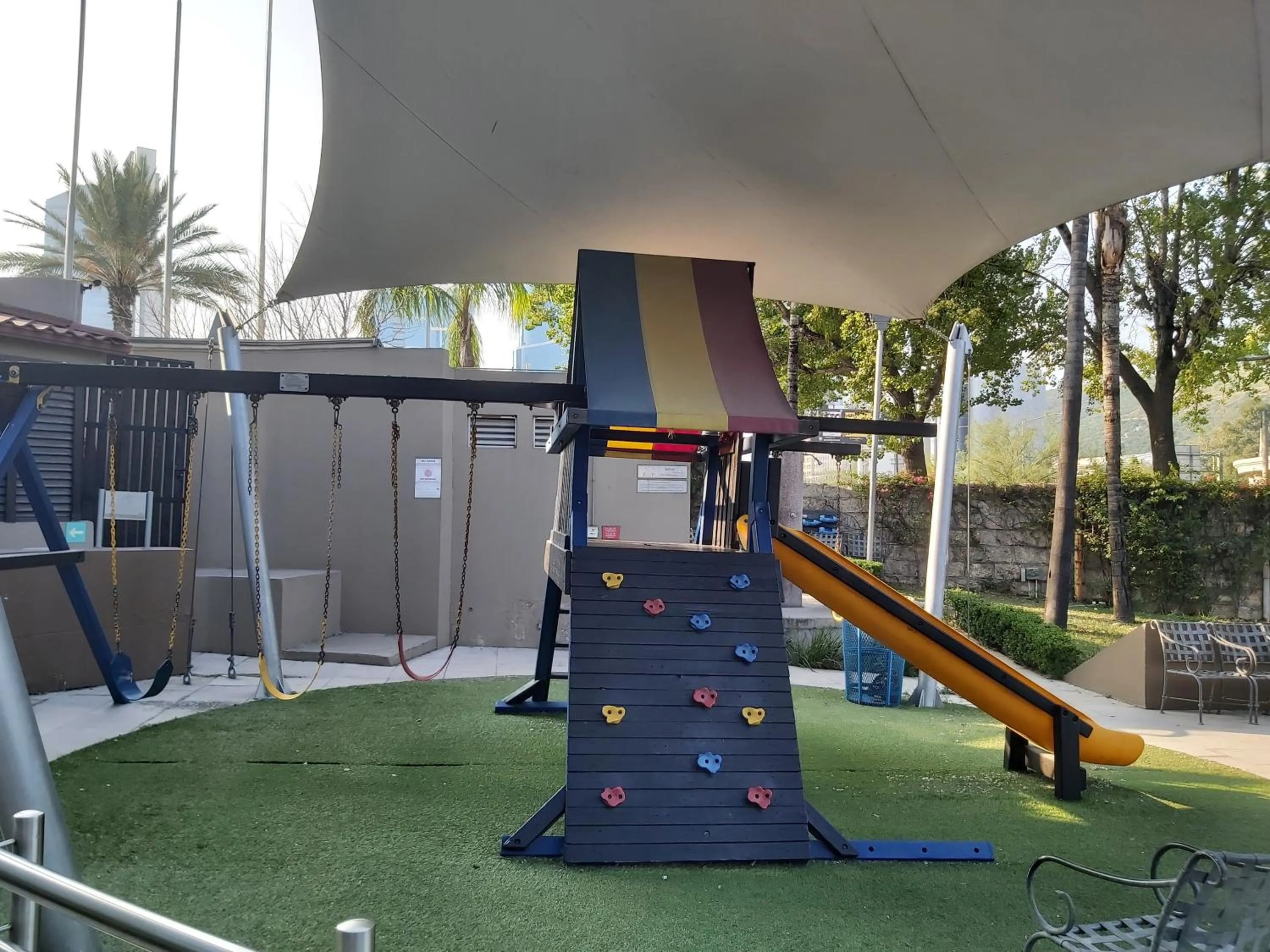 Children play ground in Novotel Monterrey Valle