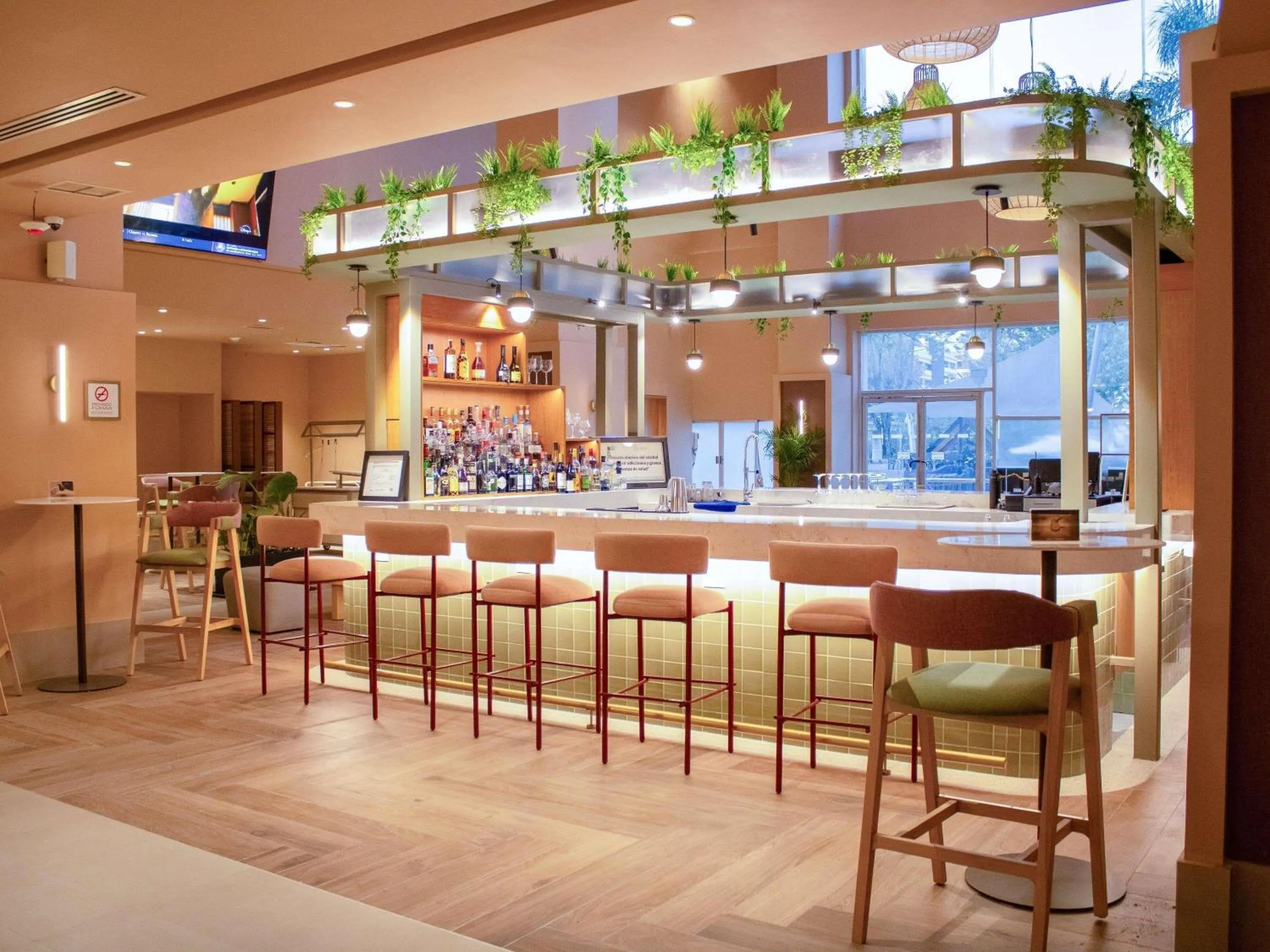 Lounge or bar in Novotel Monterrey Valle