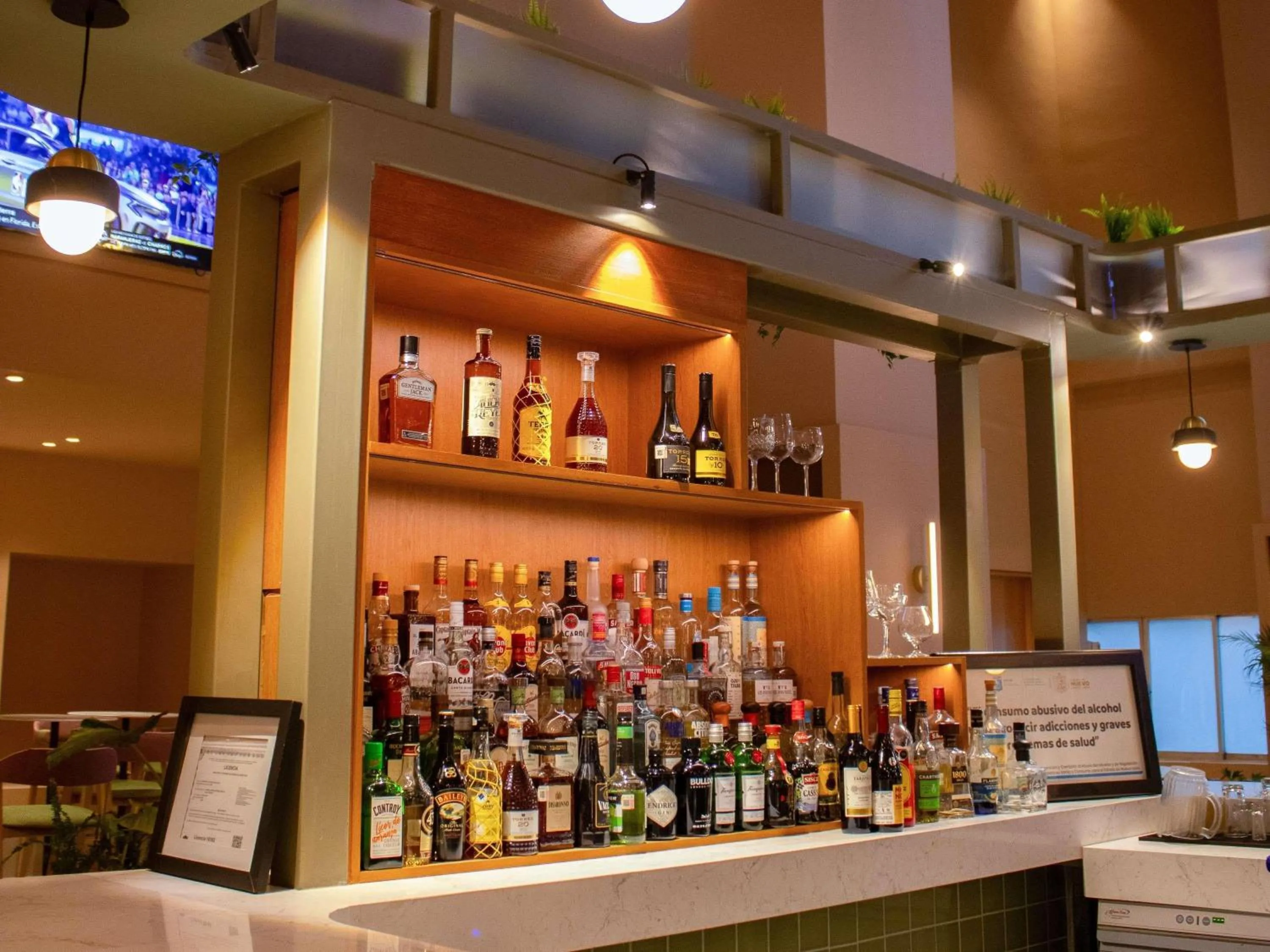 Lounge or bar in Novotel Monterrey Valle