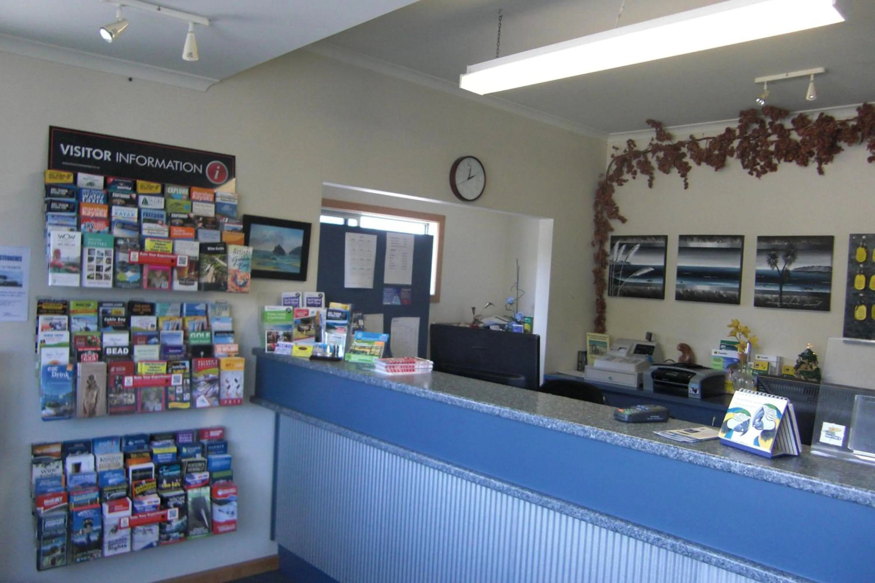 Lobby or reception in Richmond Motel and Holiday Park