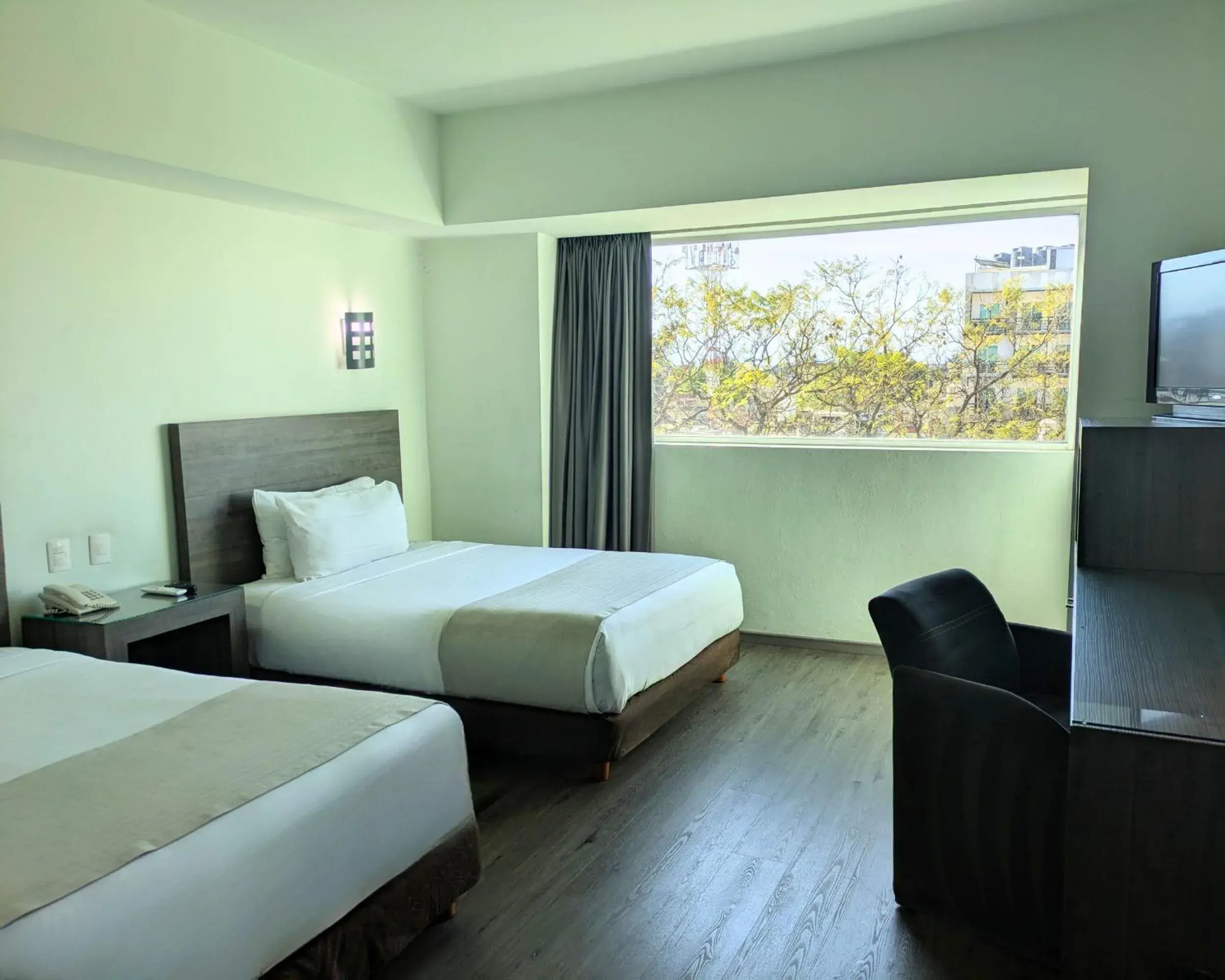 Bed in We Hotel Aeropuerto Bed in We Hotel Aeropuerto