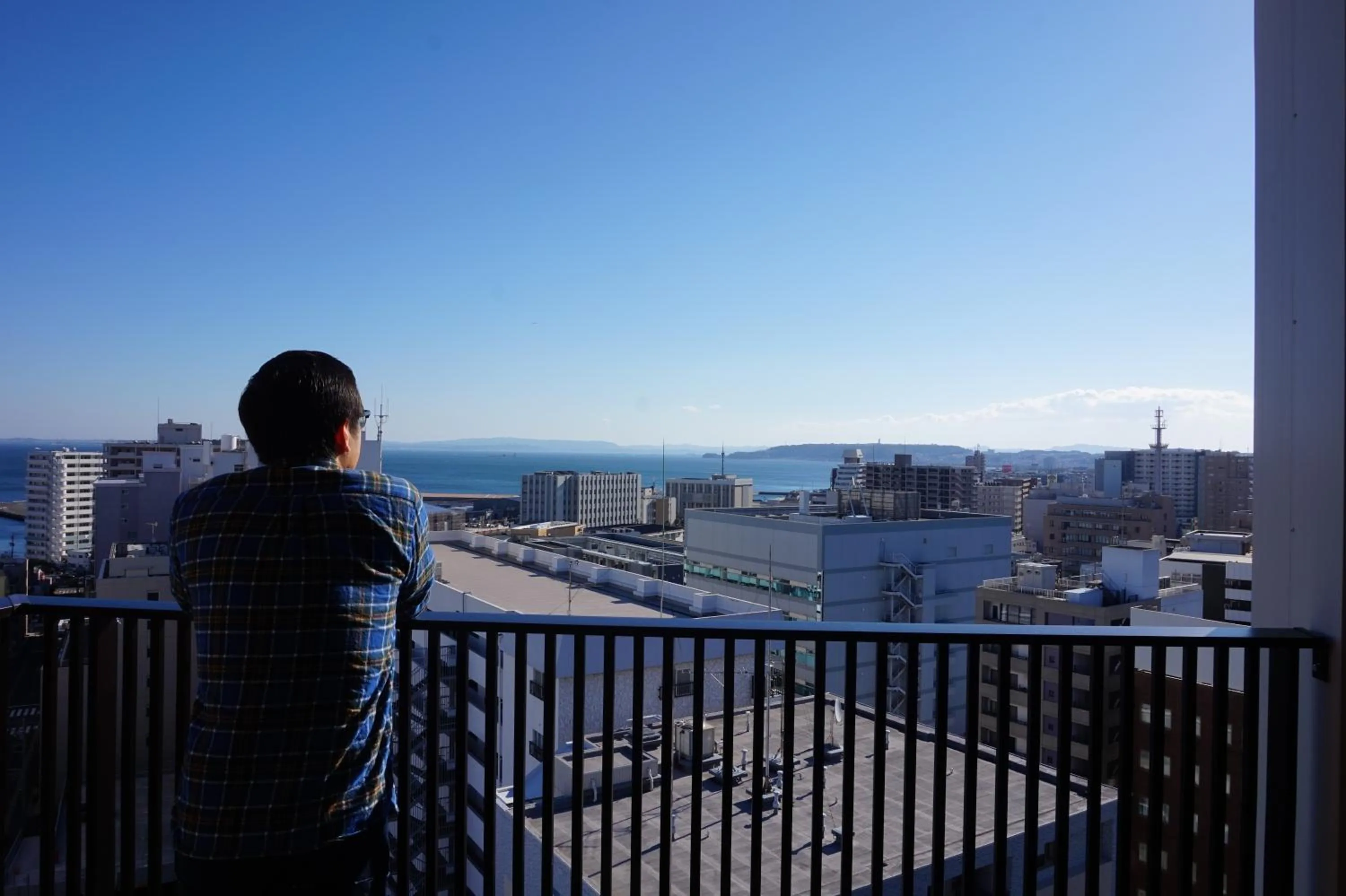 Balcony/Terrace in Hotel New Port Yokosuka