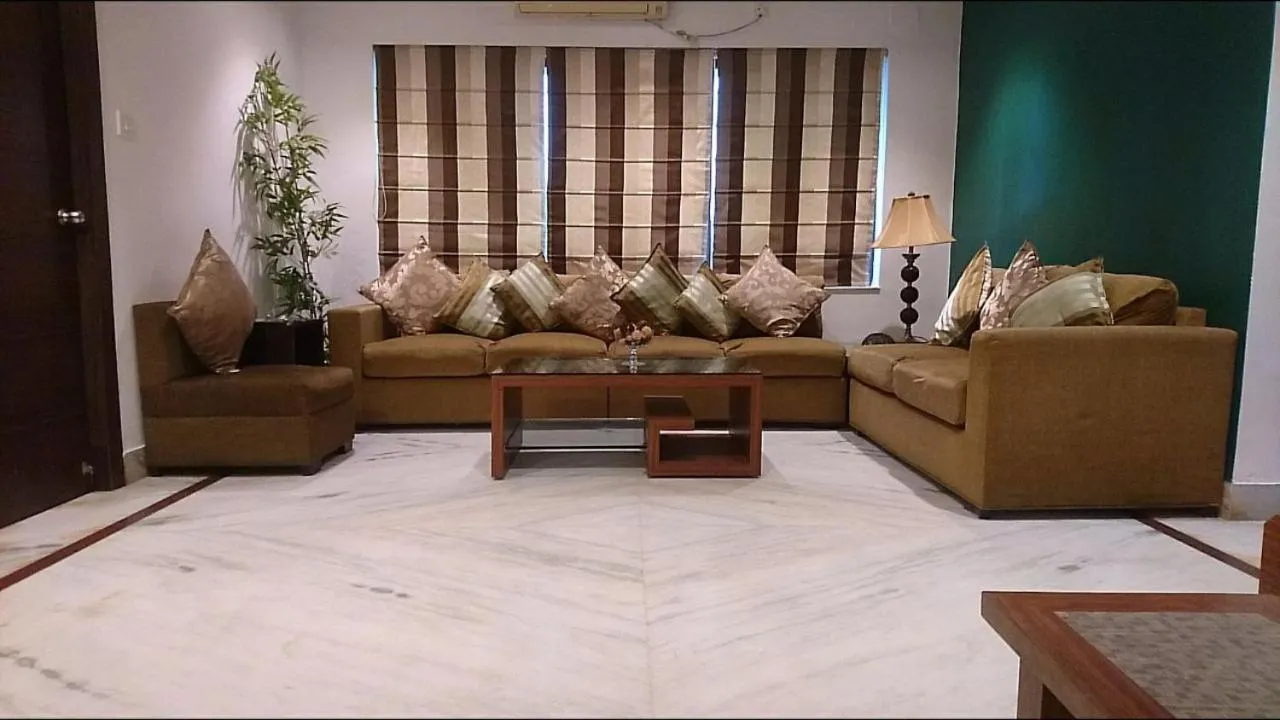 Seating area in Tatvam Residency