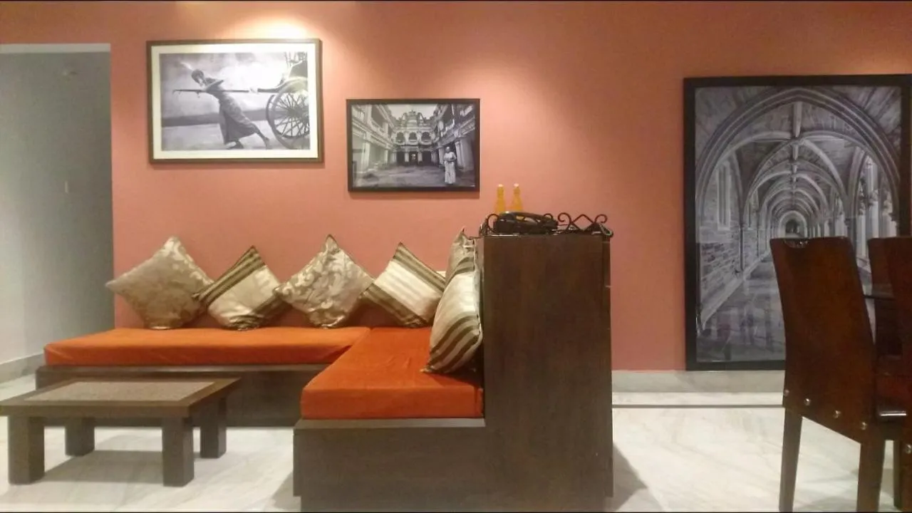 Seating area in Tatvam Residency