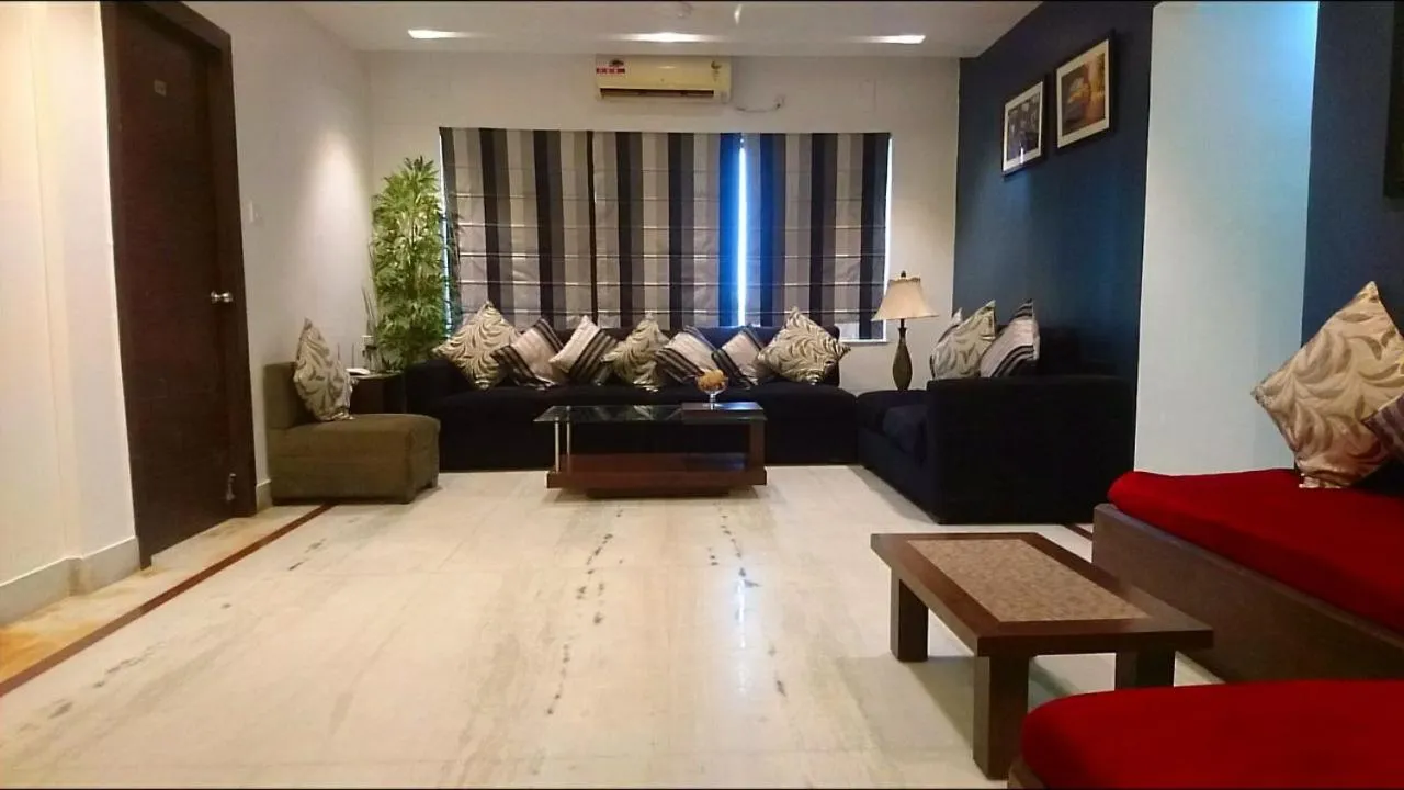 Seating area in Tatvam Residency