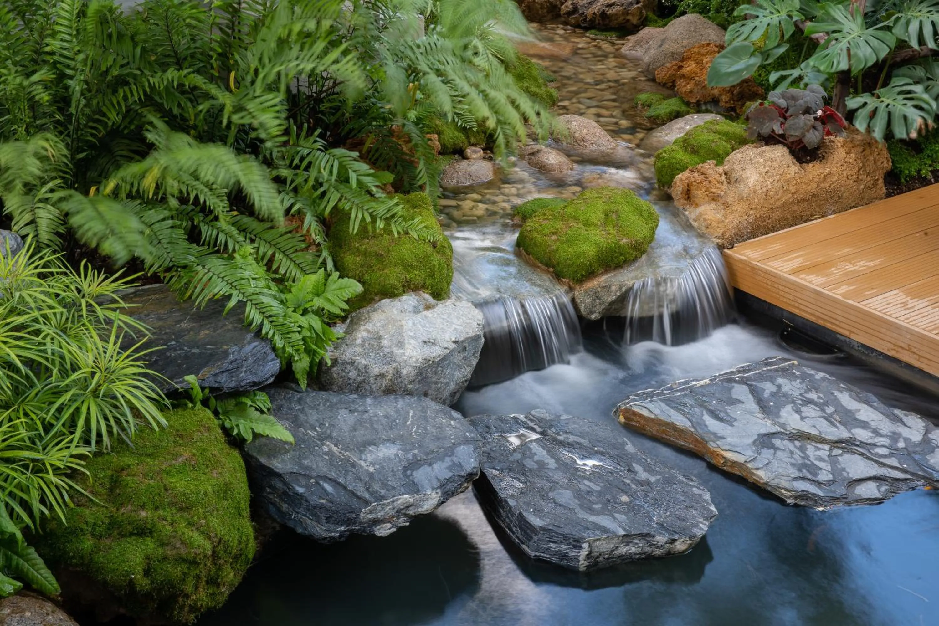 Garden in Welladee Wellness Chiang Mai