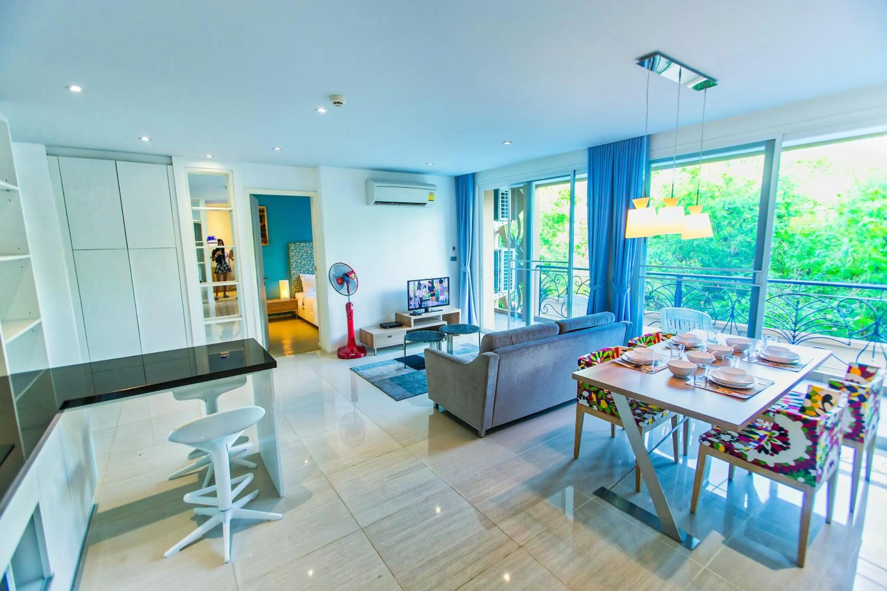 Living room in Atlantis Residence