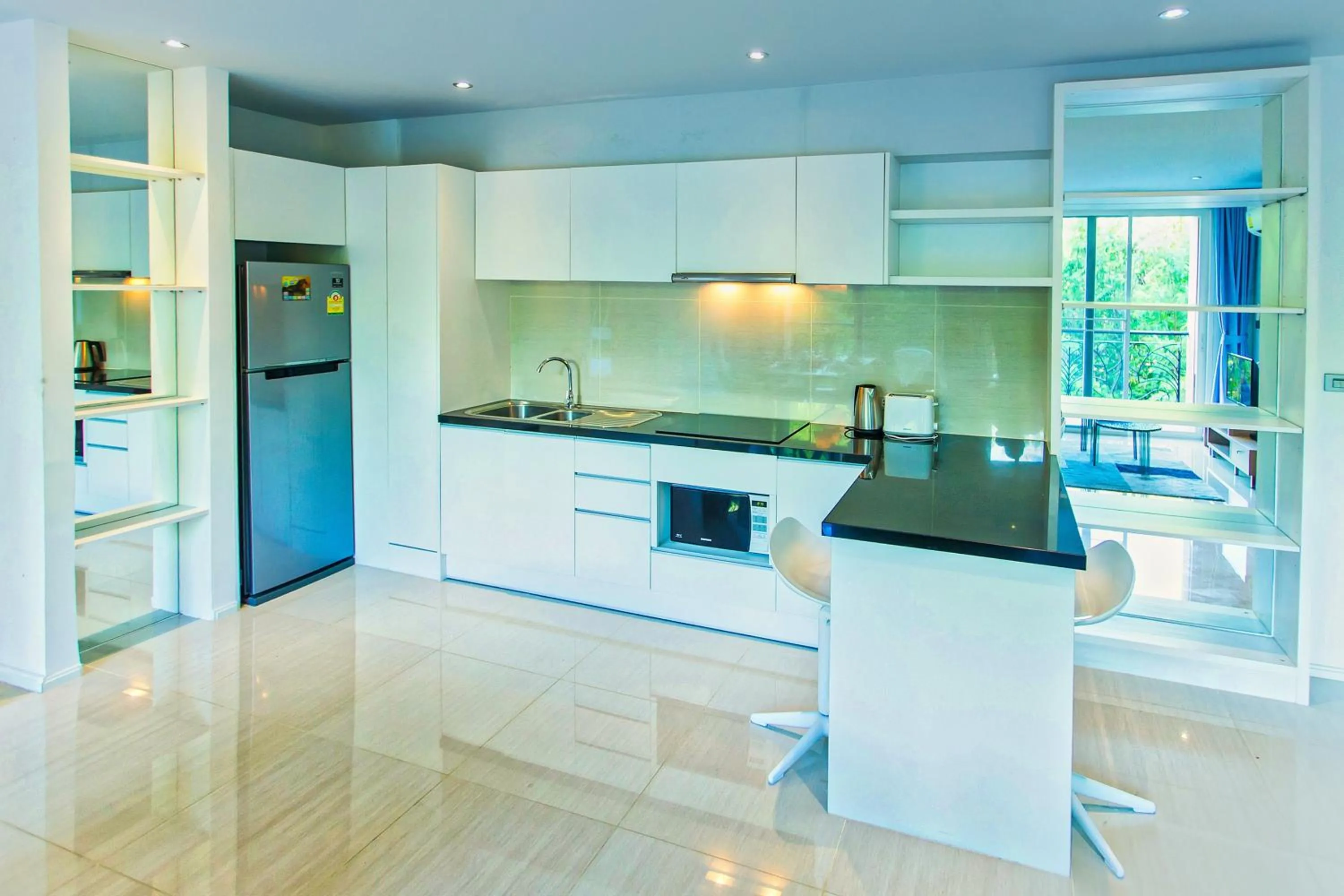 Kitchen or kitchenette in Atlantis Residence