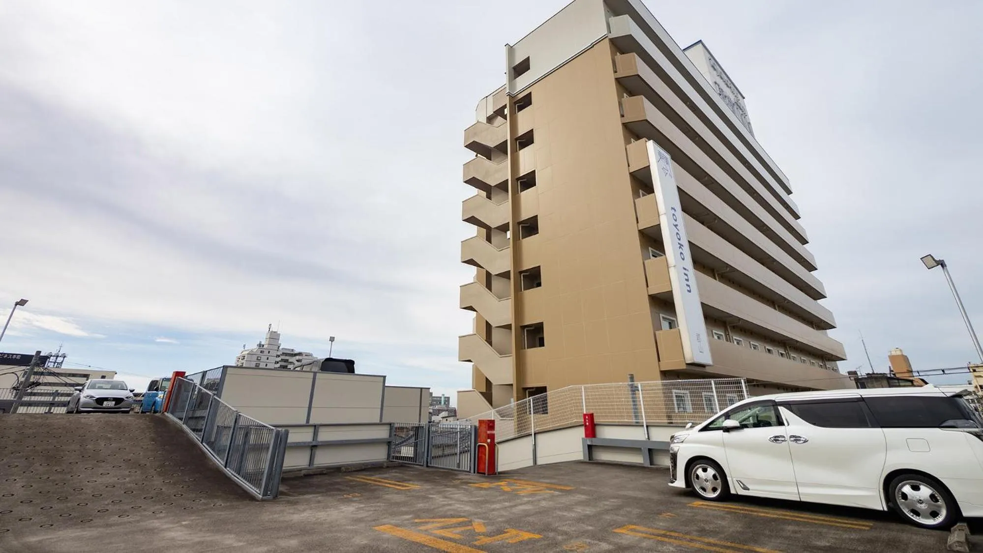 Parking in Toyoko Inn Koriyama