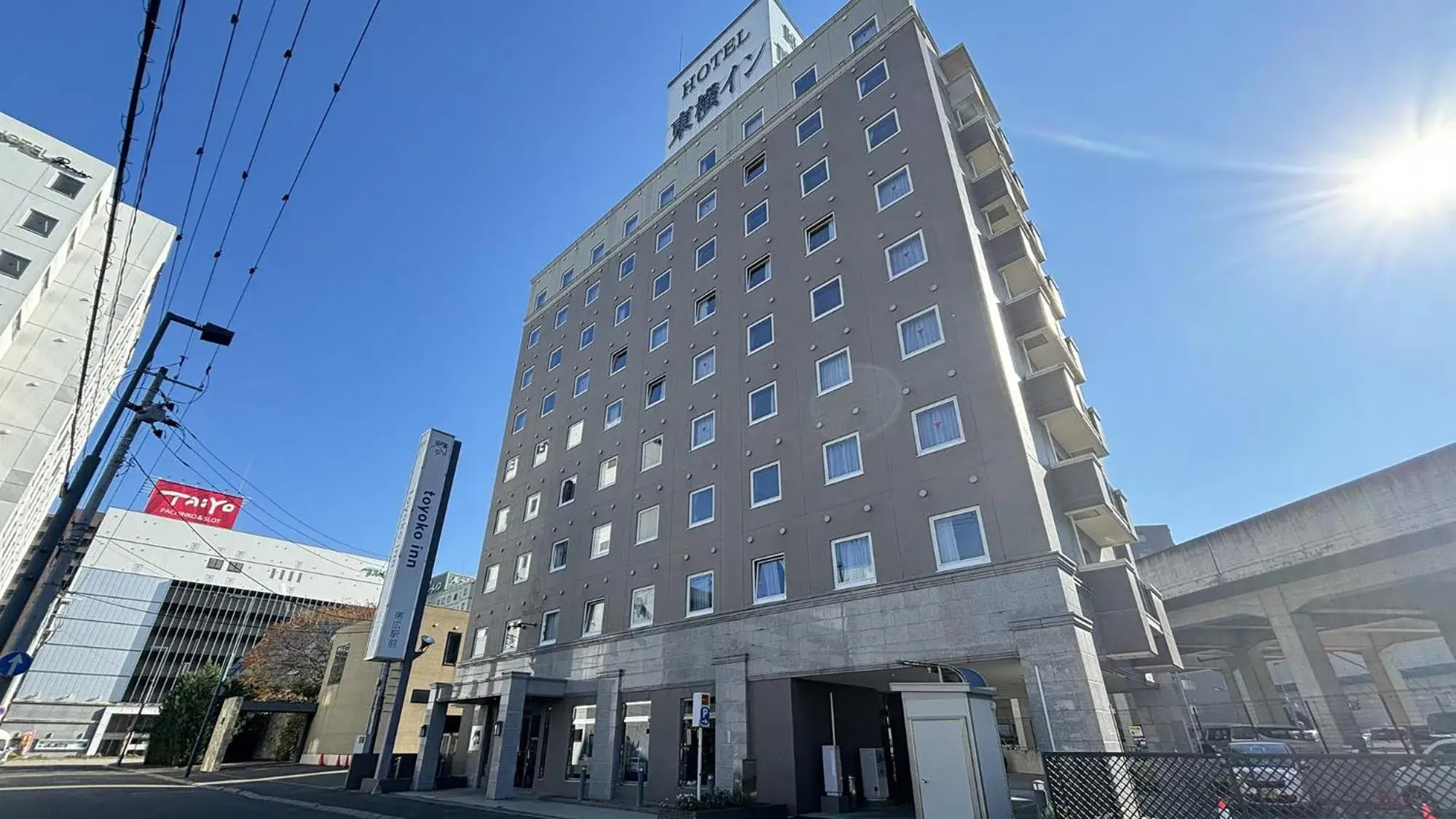 Property building in Toyoko Inn Hokkaido Tokachi Obihiro Ekimae Property building in Toyoko Inn Hokkaido Tokachi Obihiro Ekimae