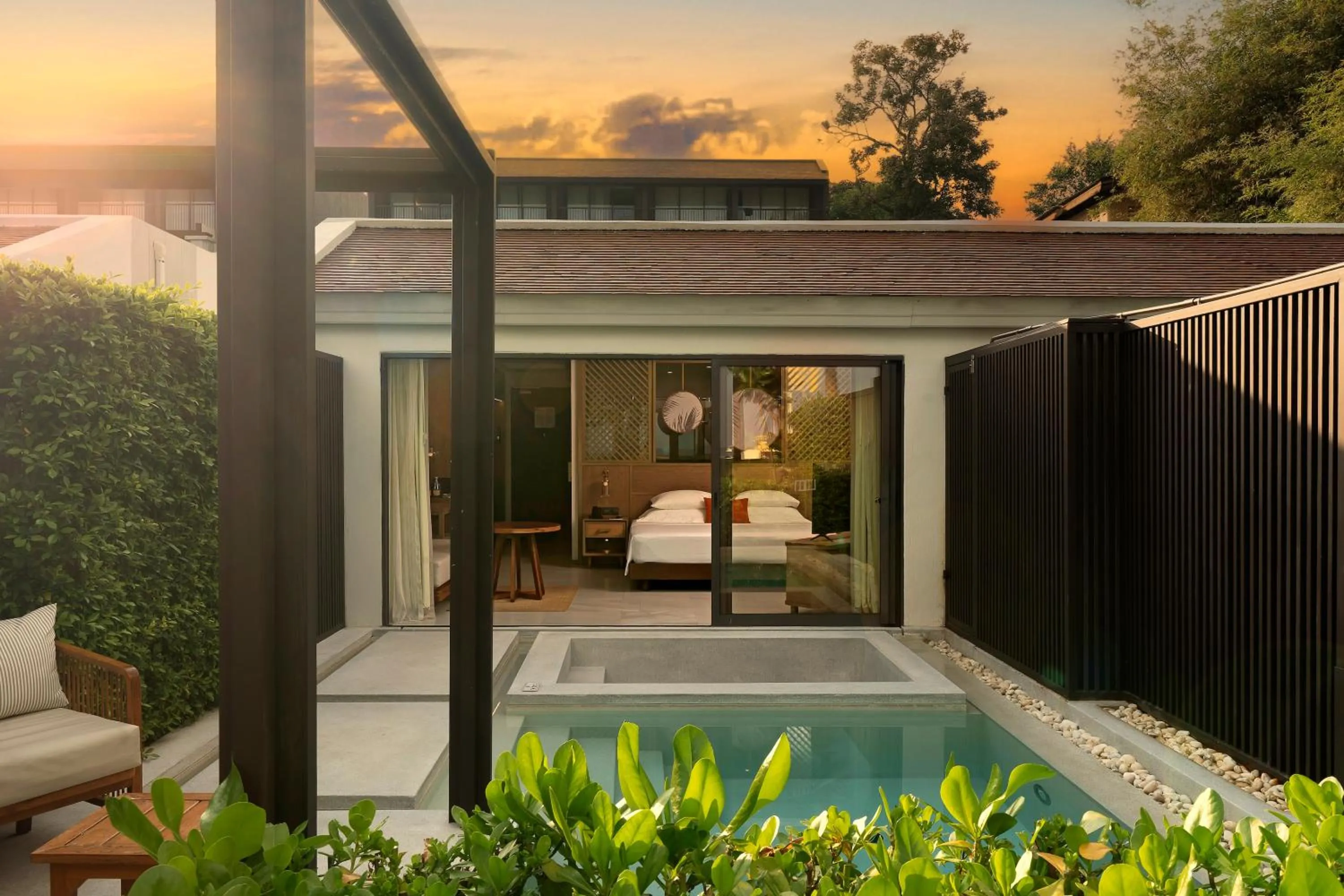 Pool view in The Culture Samui